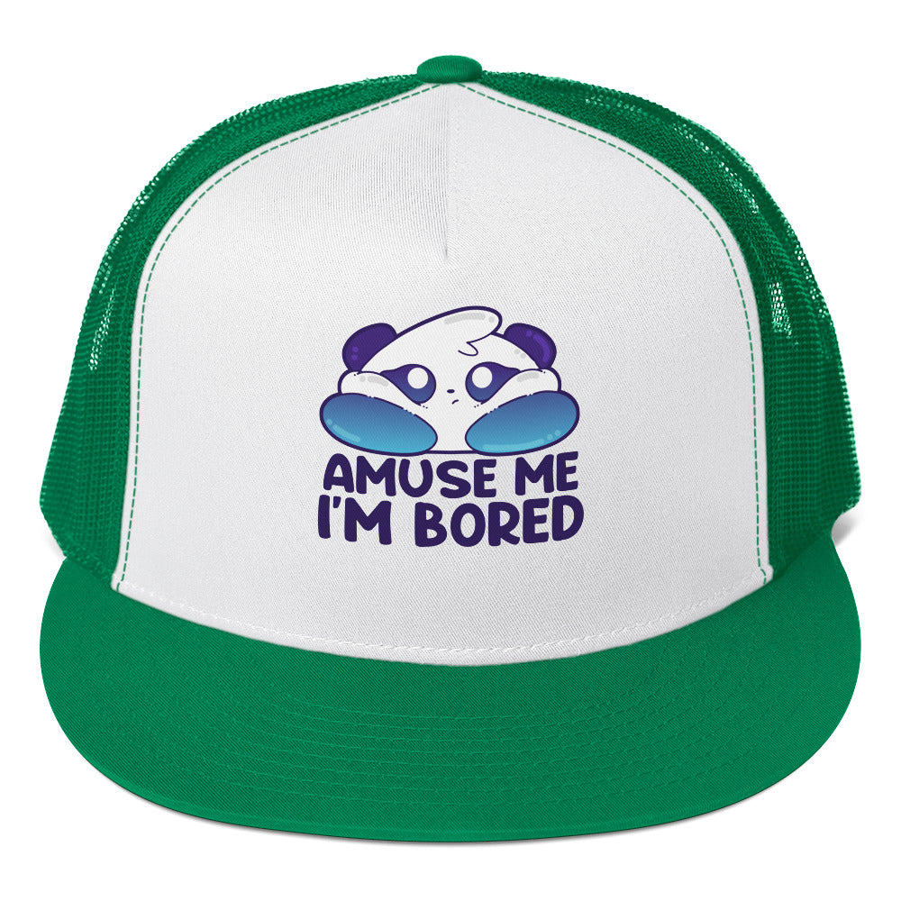 AMUSE ME IM BORED - TRUCKER HAT