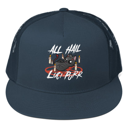 ALL HAIL LUCIPURR MODIFIED - TRUCKER HAT