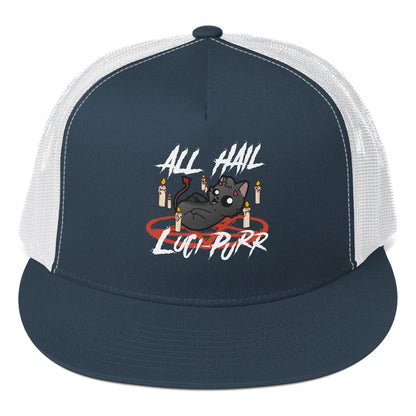 ALL HAIL LUCIPURR MODIFIED - TRUCKER HAT