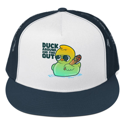 DUCK AROUND - TRUCKER HAT