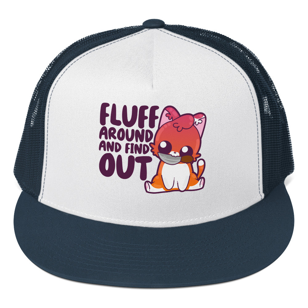 FLUFF AROUND - TRUCKER HAT