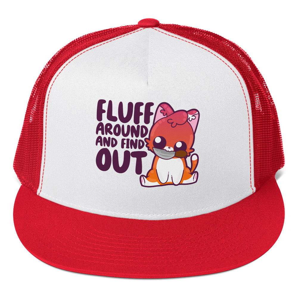 FLUFF AROUND - TRUCKER HAT