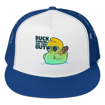 DUCK AROUND - TRUCKER HAT