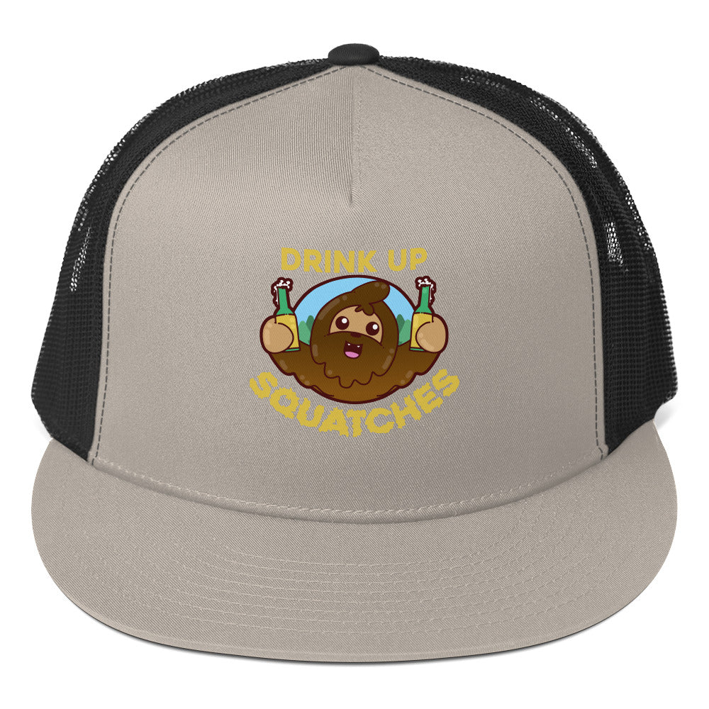 DRINK UP SQUATCHES - TRUCKER HAT