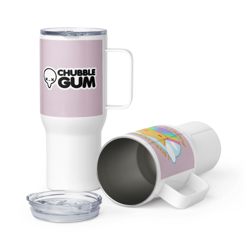 I SURVIVED A PANIC ATTACK - 25 Oz Travel Mug - ChubbleGumLLC