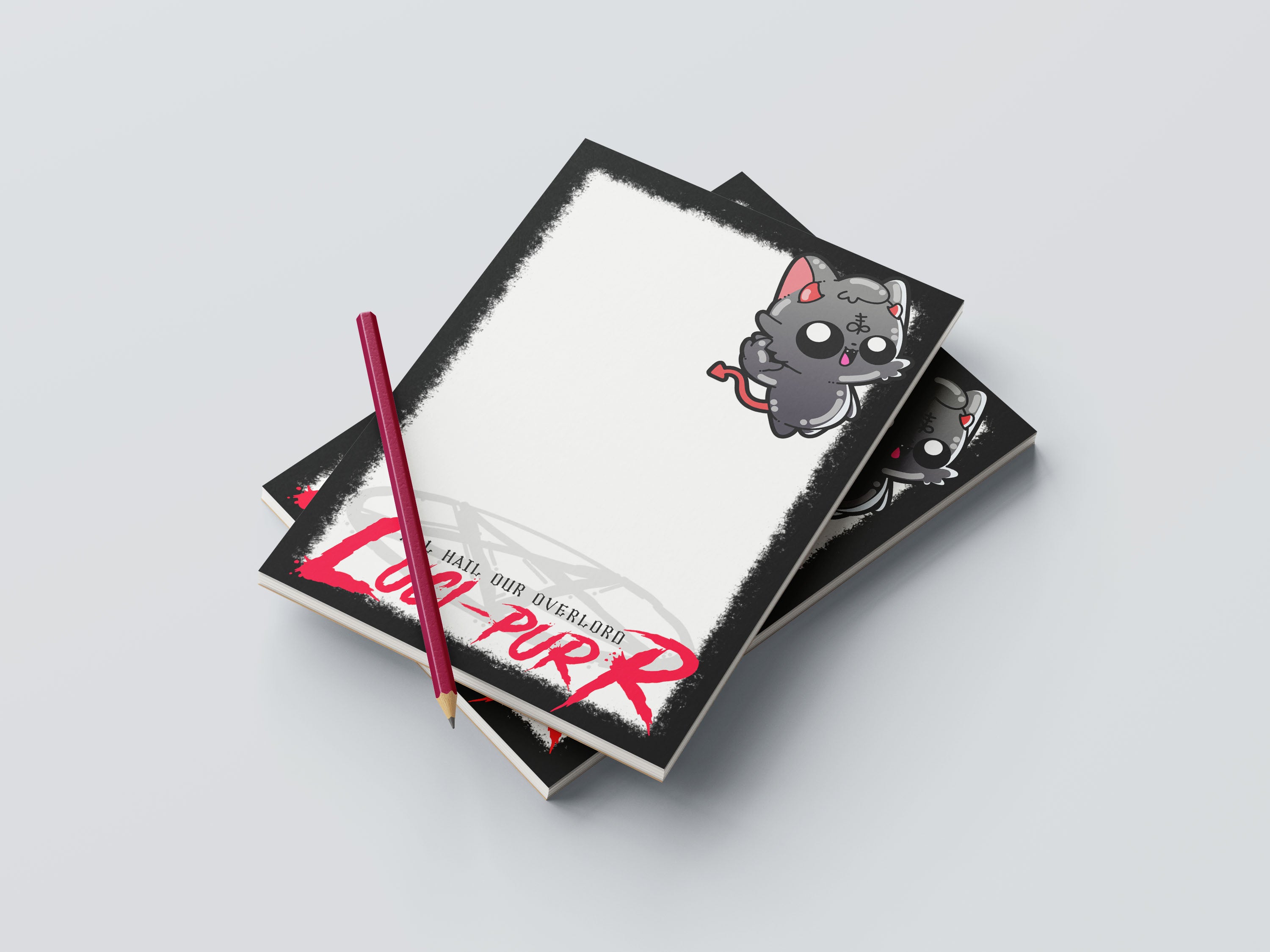 Notepad - All Hail Luci-Purr