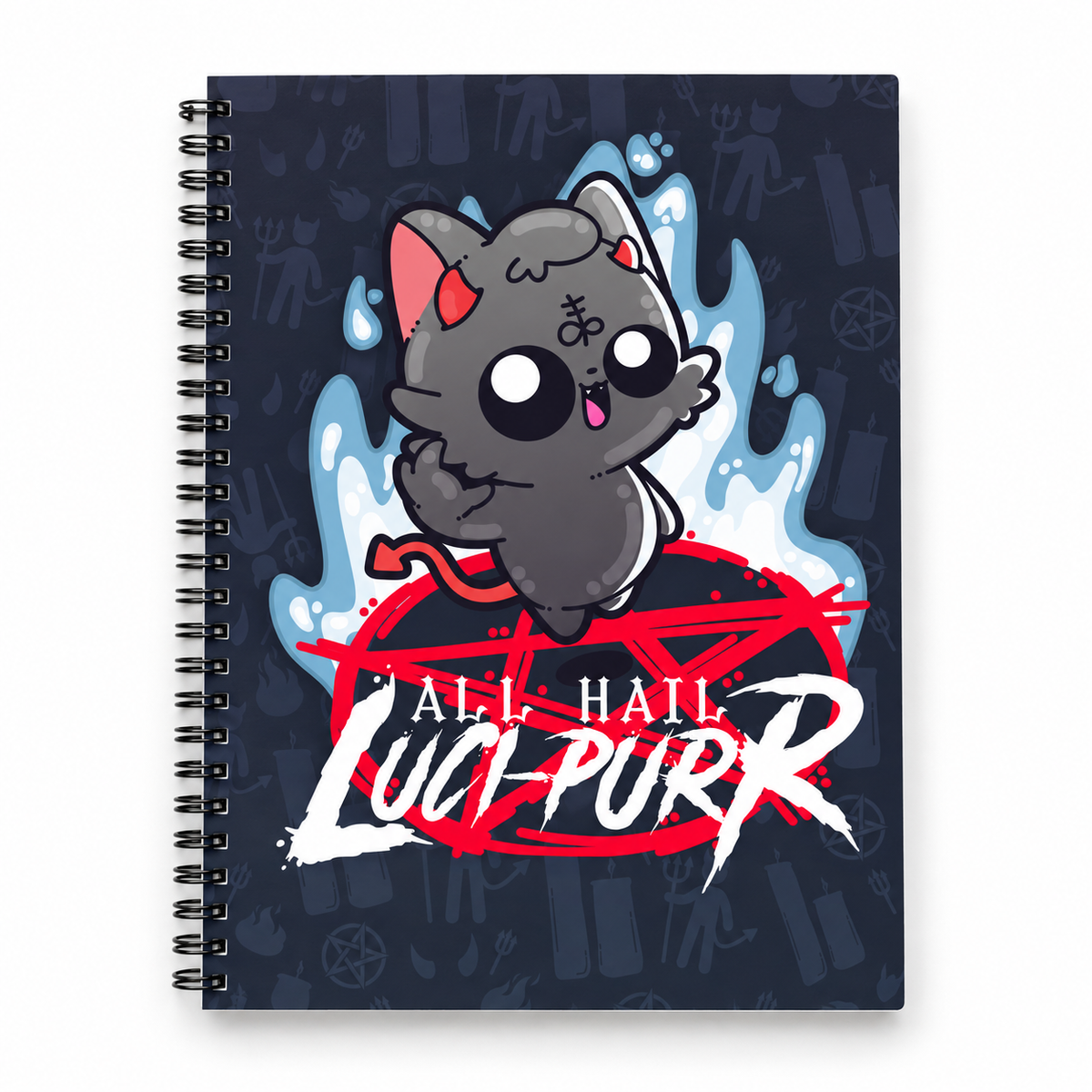Notebook - All Hail Luci-purr