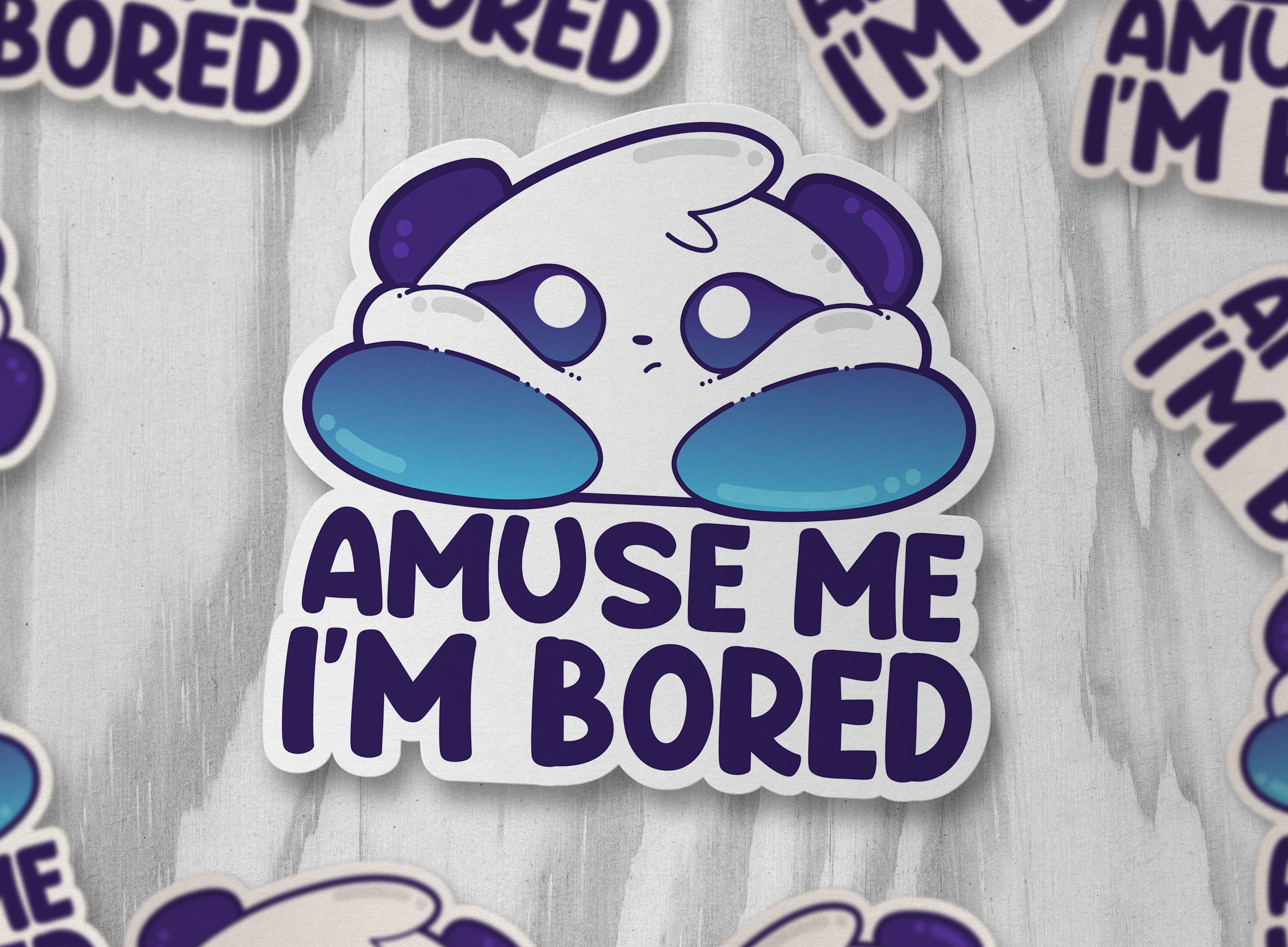Amuse Me - I'm Bored - ChubbleGumLLC