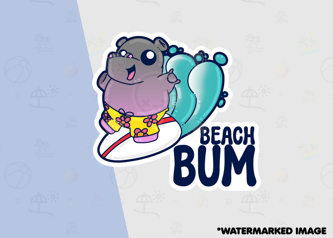 Beach Bum - ChubbleGumLLC