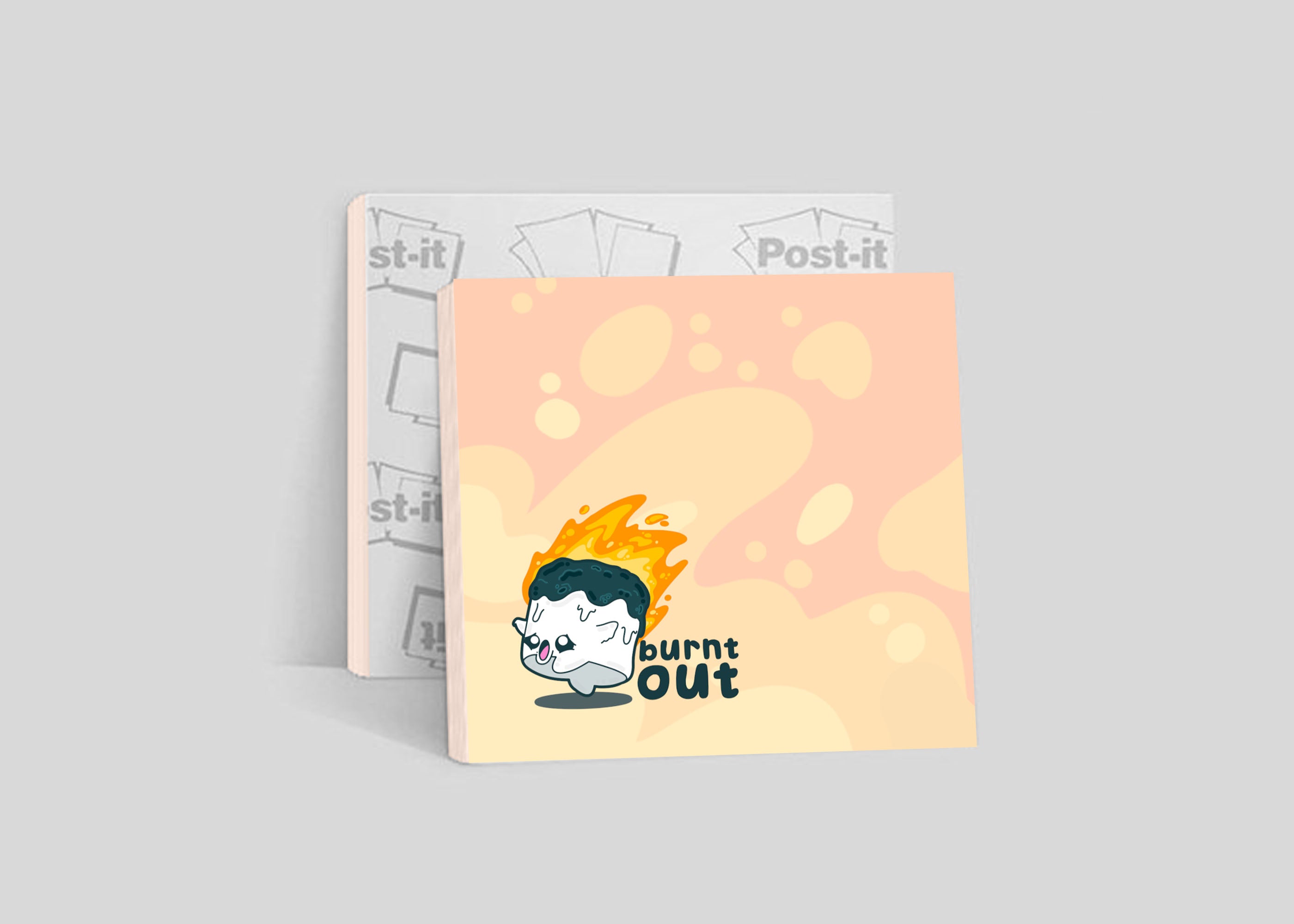 Sticky Note - Burnt Out
