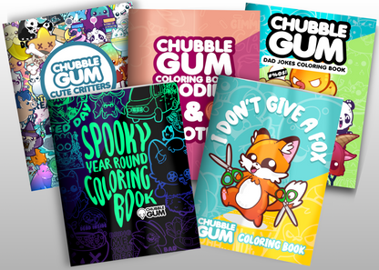 All 5 Coloring Books Bundle