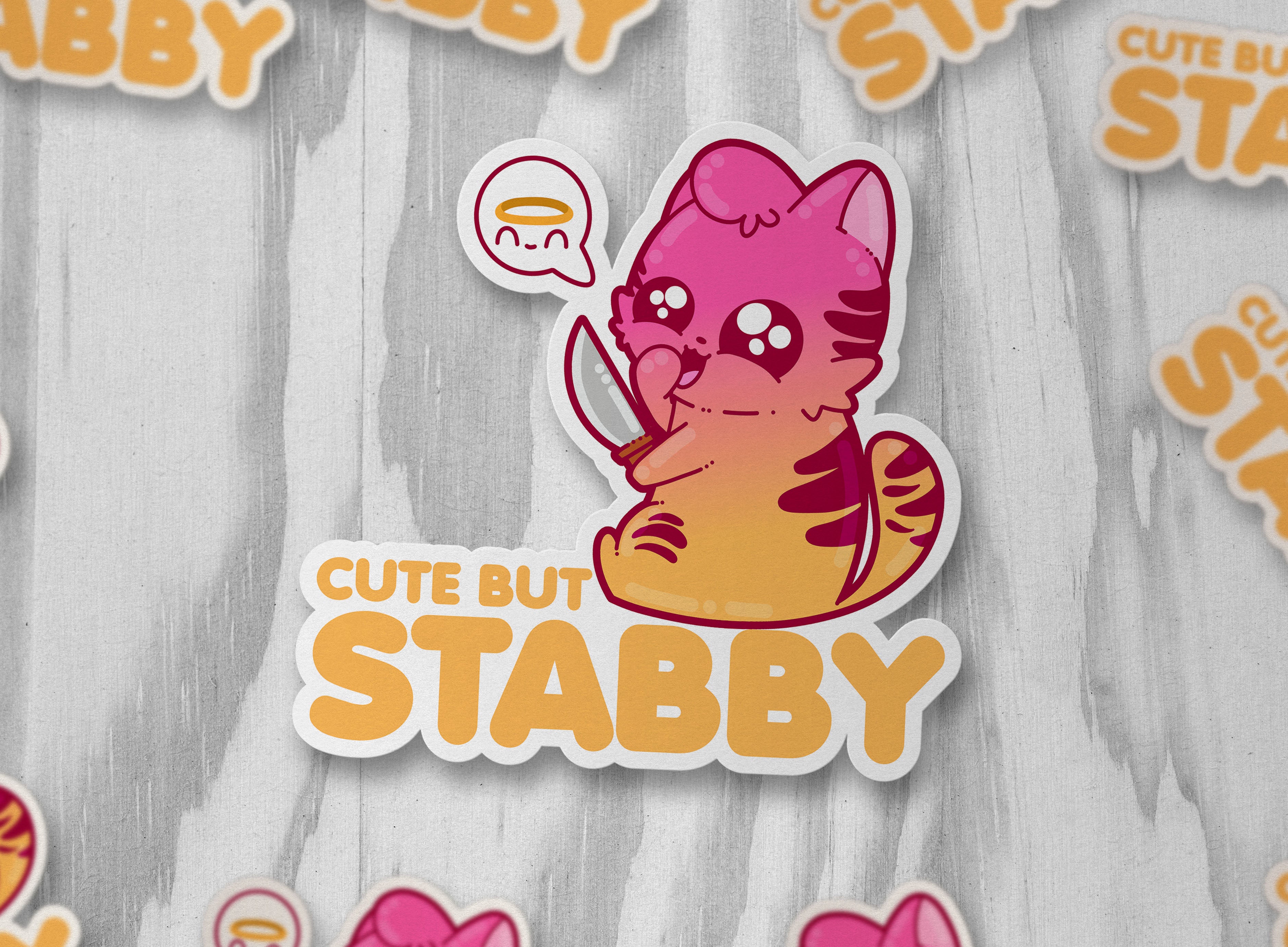 Cute But Stabby - ChubbleGumLLC
