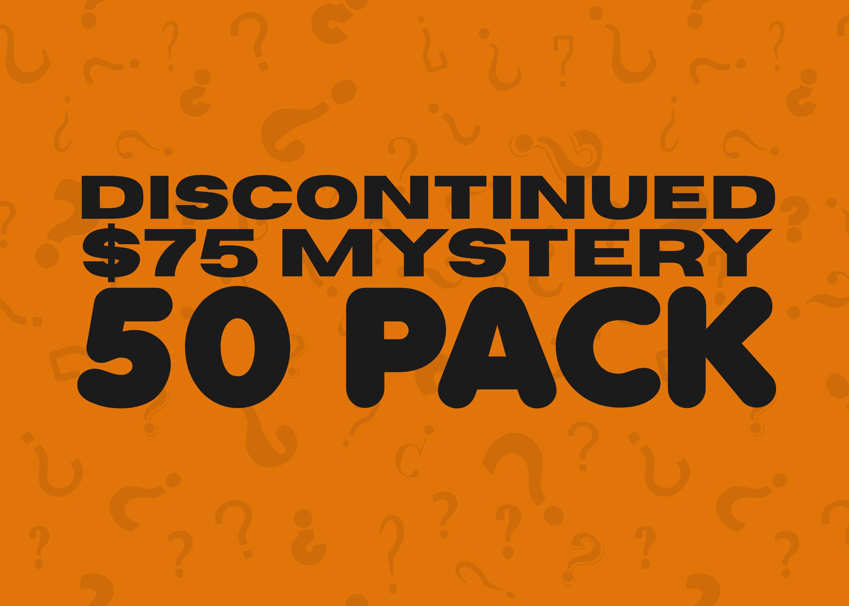 Discontinued 50 Pack