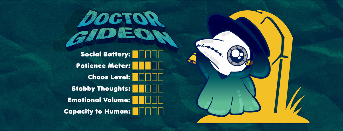 Doctor Gideon – ChubbleGumLLC
