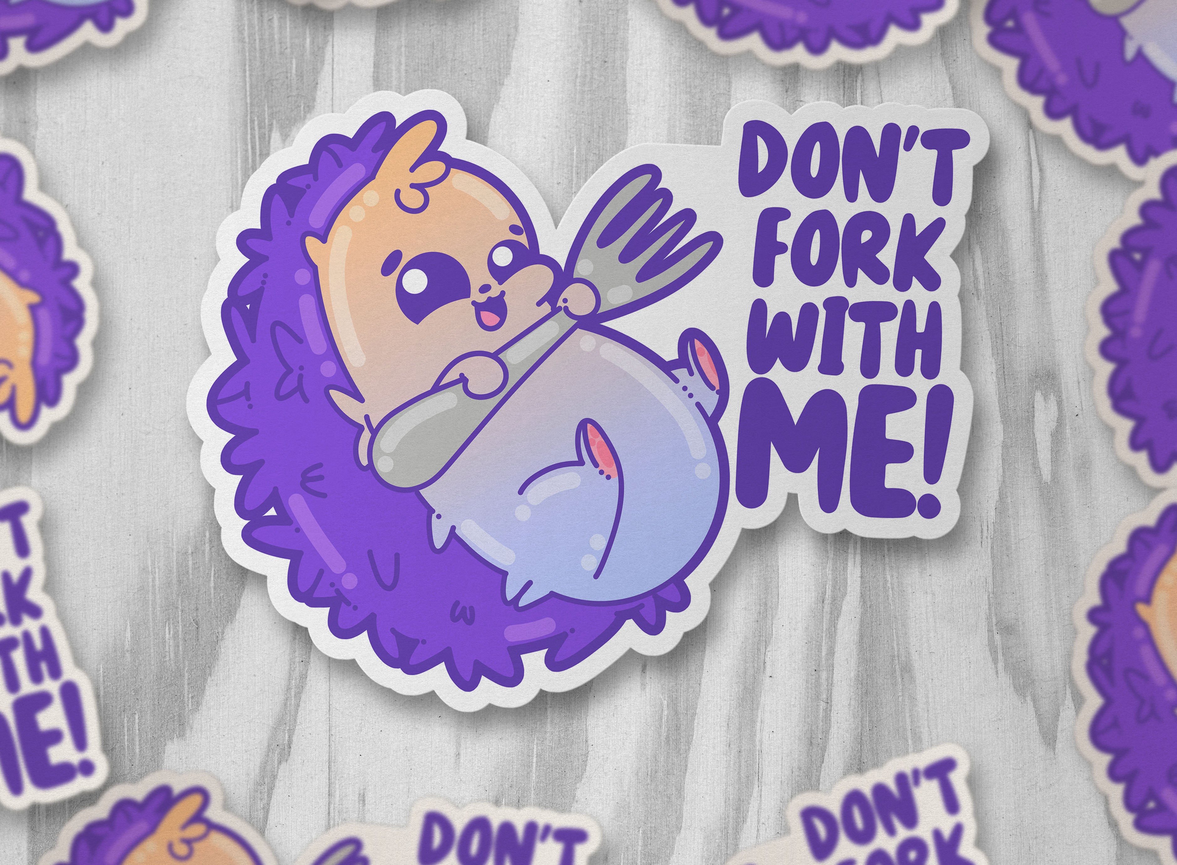 Don't Fork with Me - ChubbleGumLLC