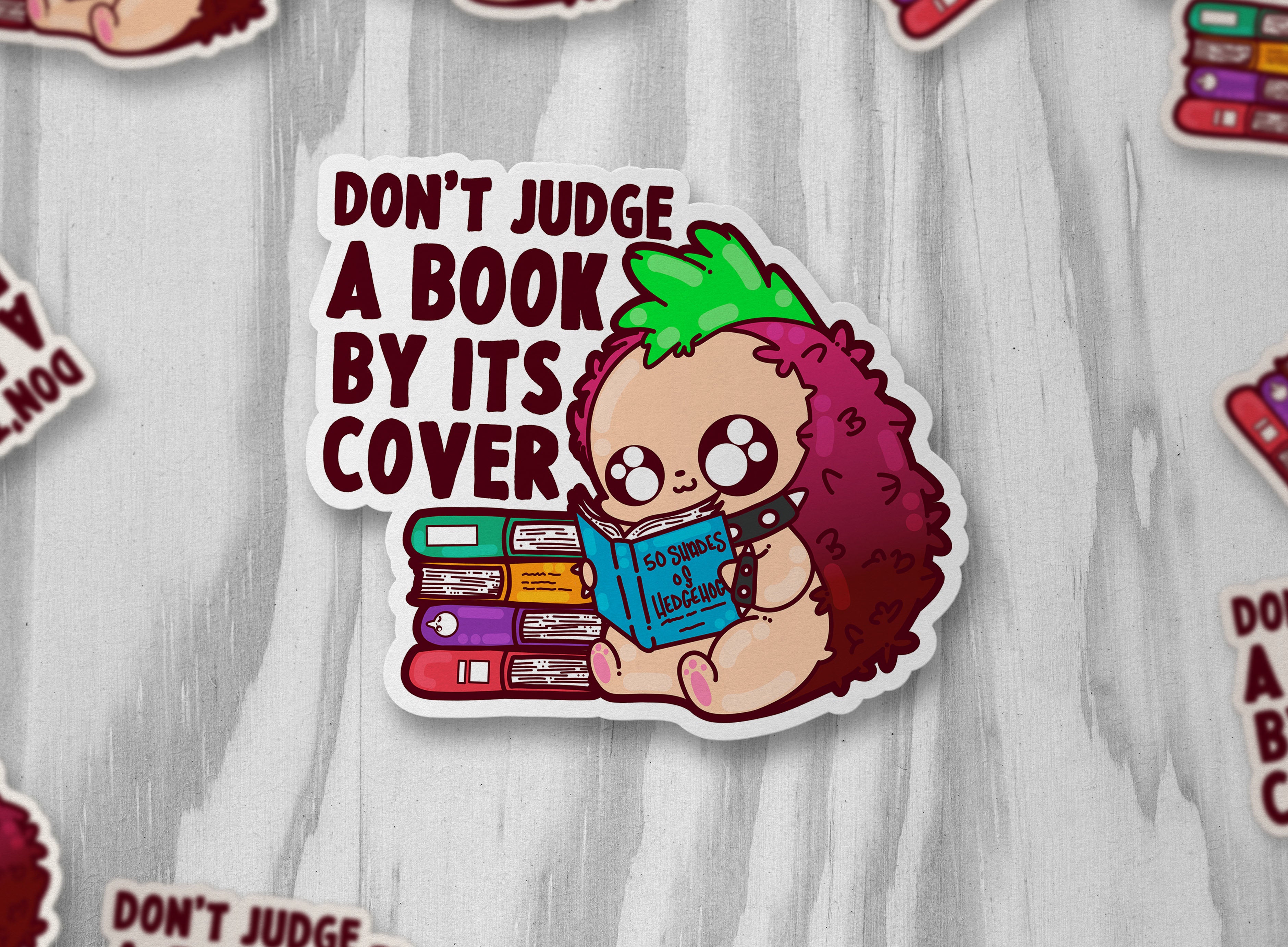 Don't Judge a Book By Its Cover - ChubbleGumLLC