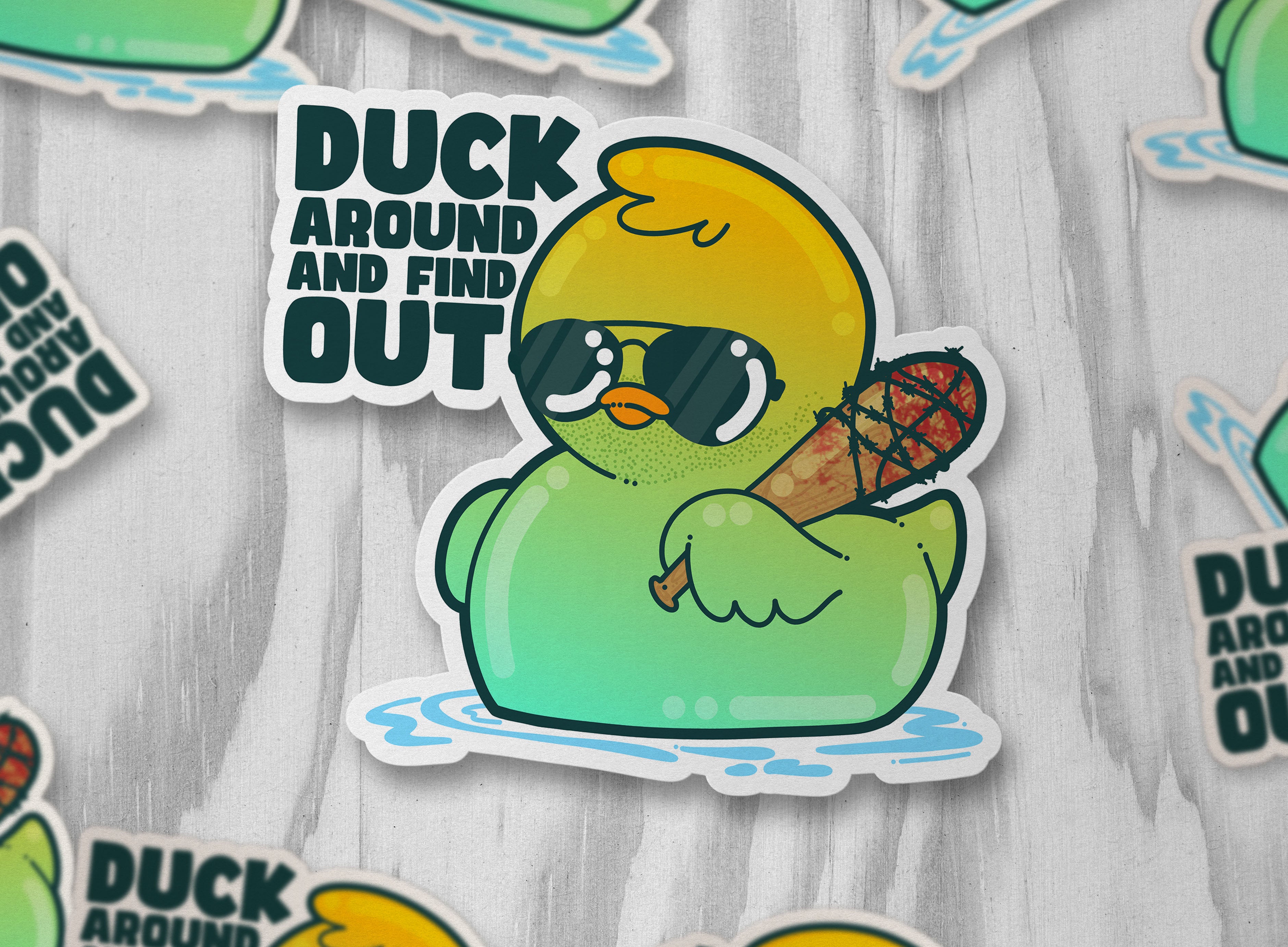 Duck Around and Find Out - ChubbleGumLLC