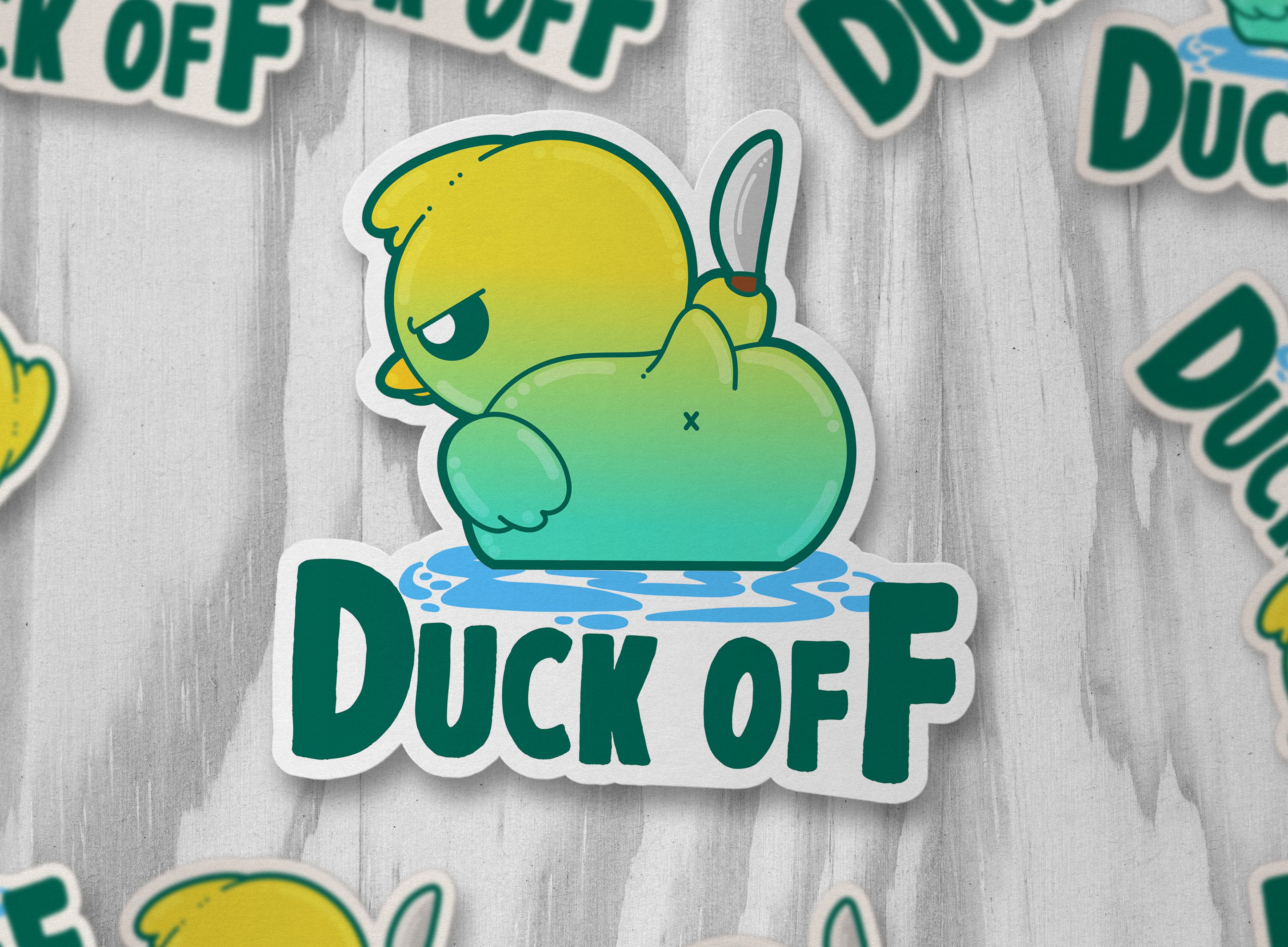 Duck Off - ChubbleGumLLC