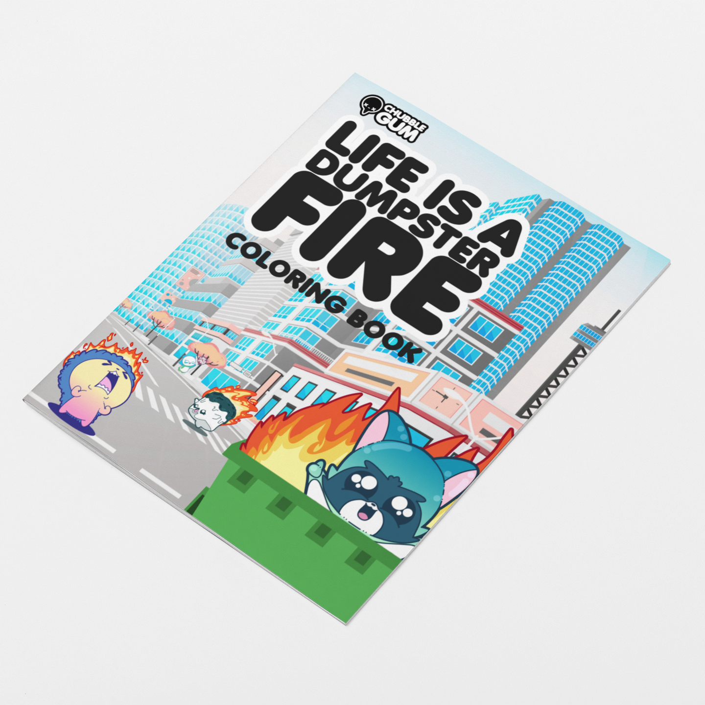 Coloring Book - Life is a Dumpster Life
