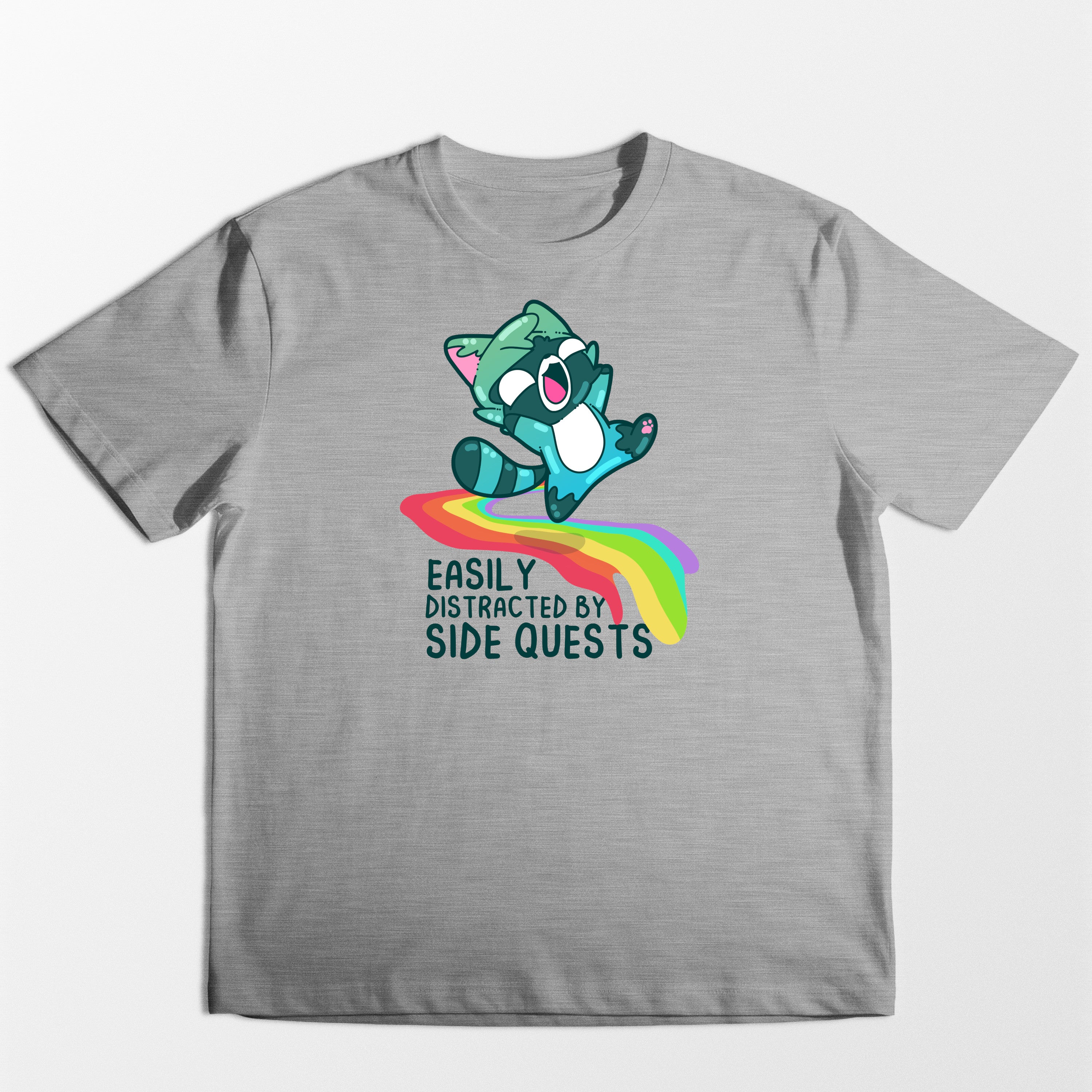 Easily Distract by Side Quests - Tee