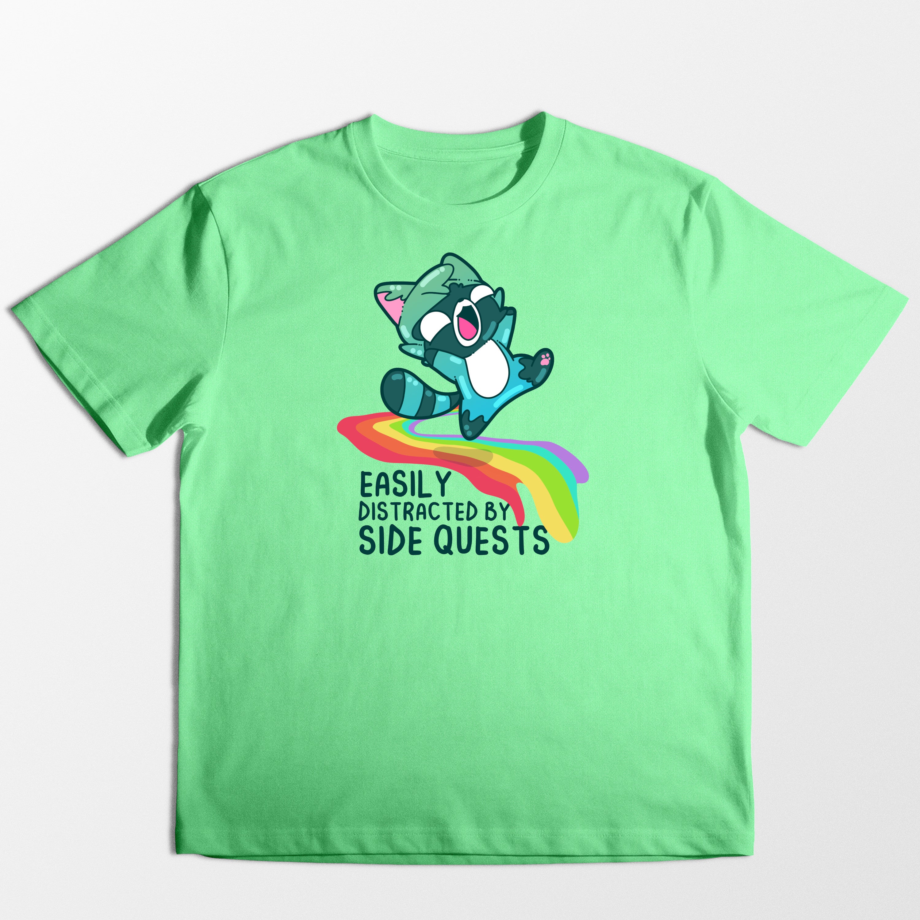 Easily Distract by Side Quests - Tee