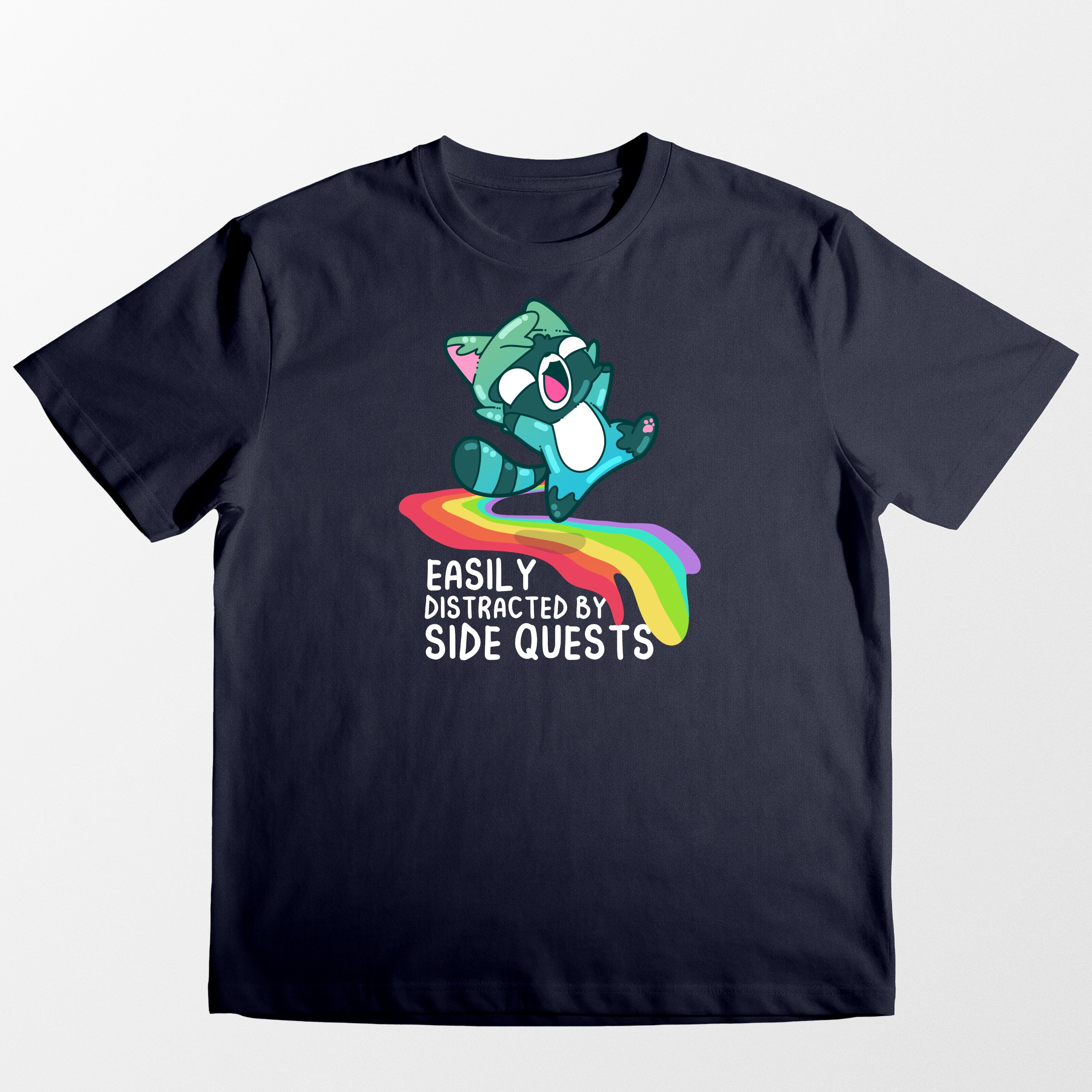 Easily Distract by Side Quests - Tee