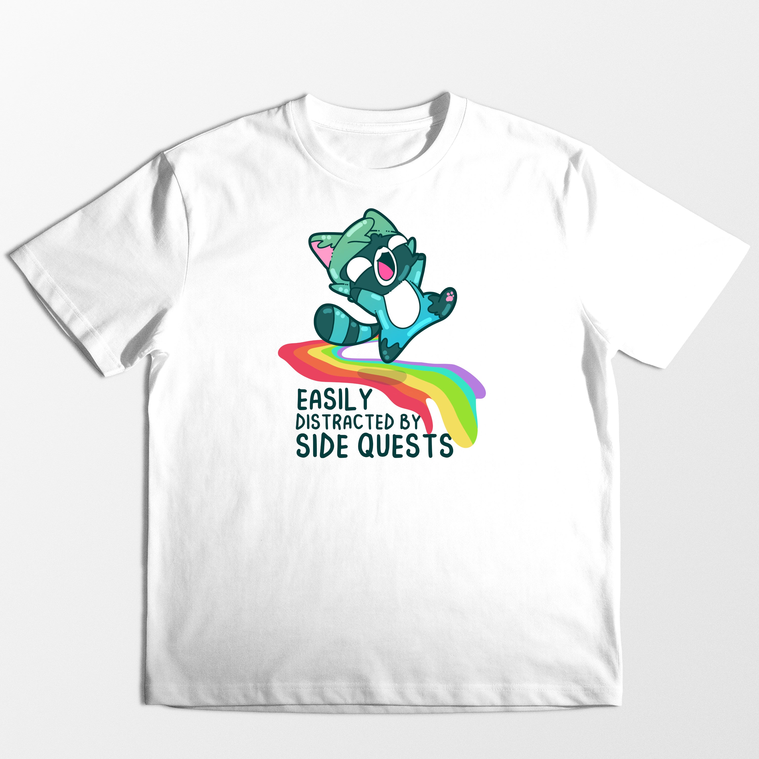 Easily Distract by Side Quests - Tee