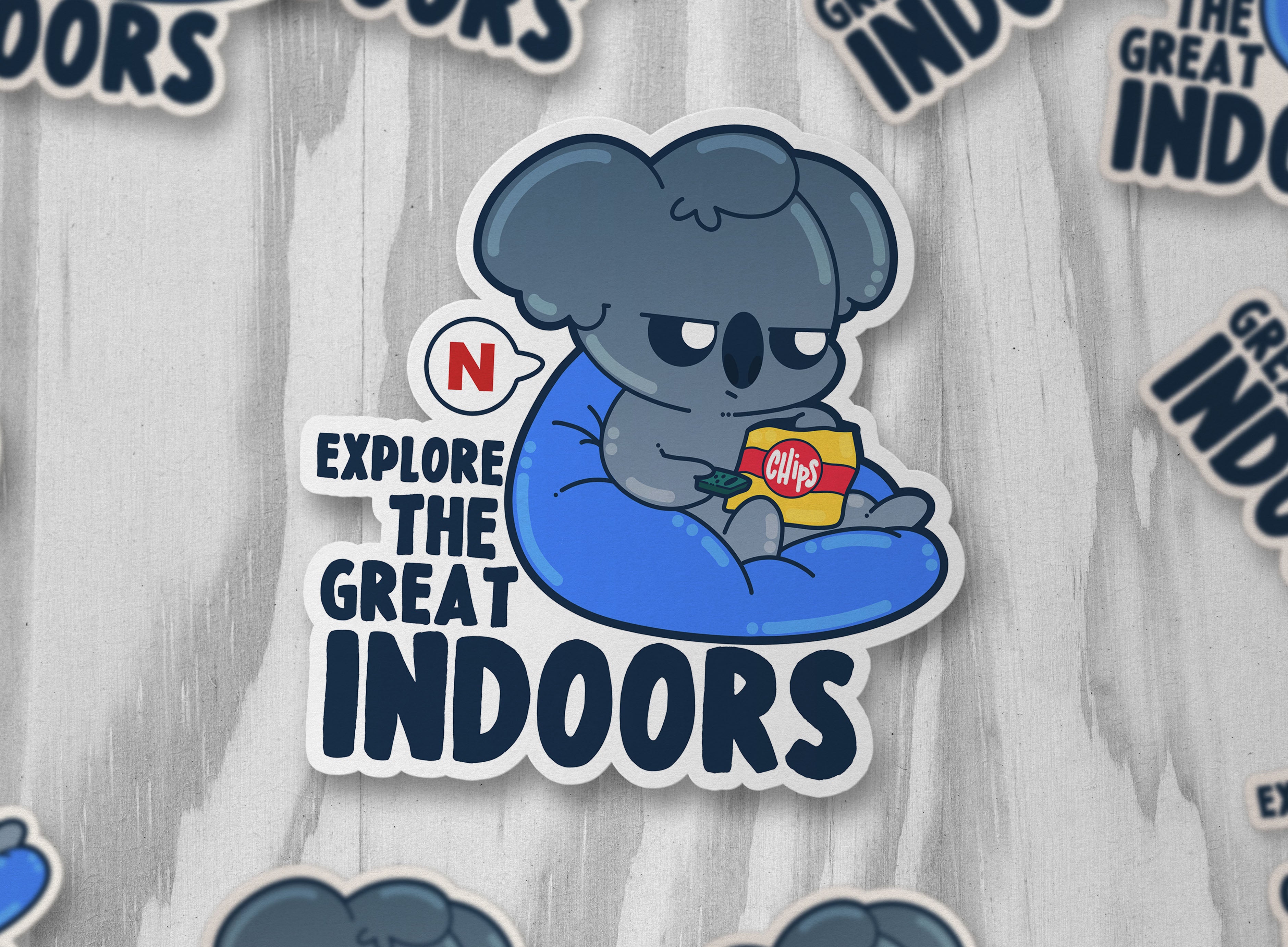 Explore the Great Indoors - ChubbleGumLLC