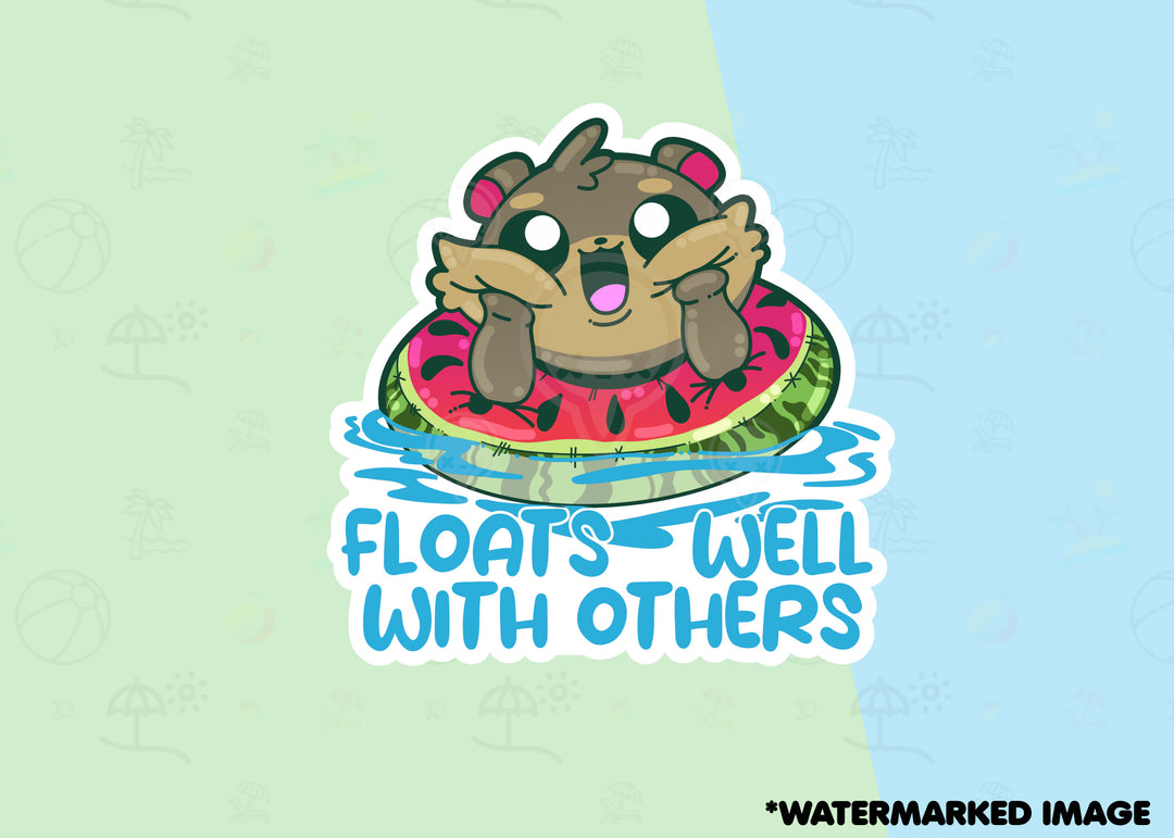 Floats Well With Others - ChubbleGumLLC