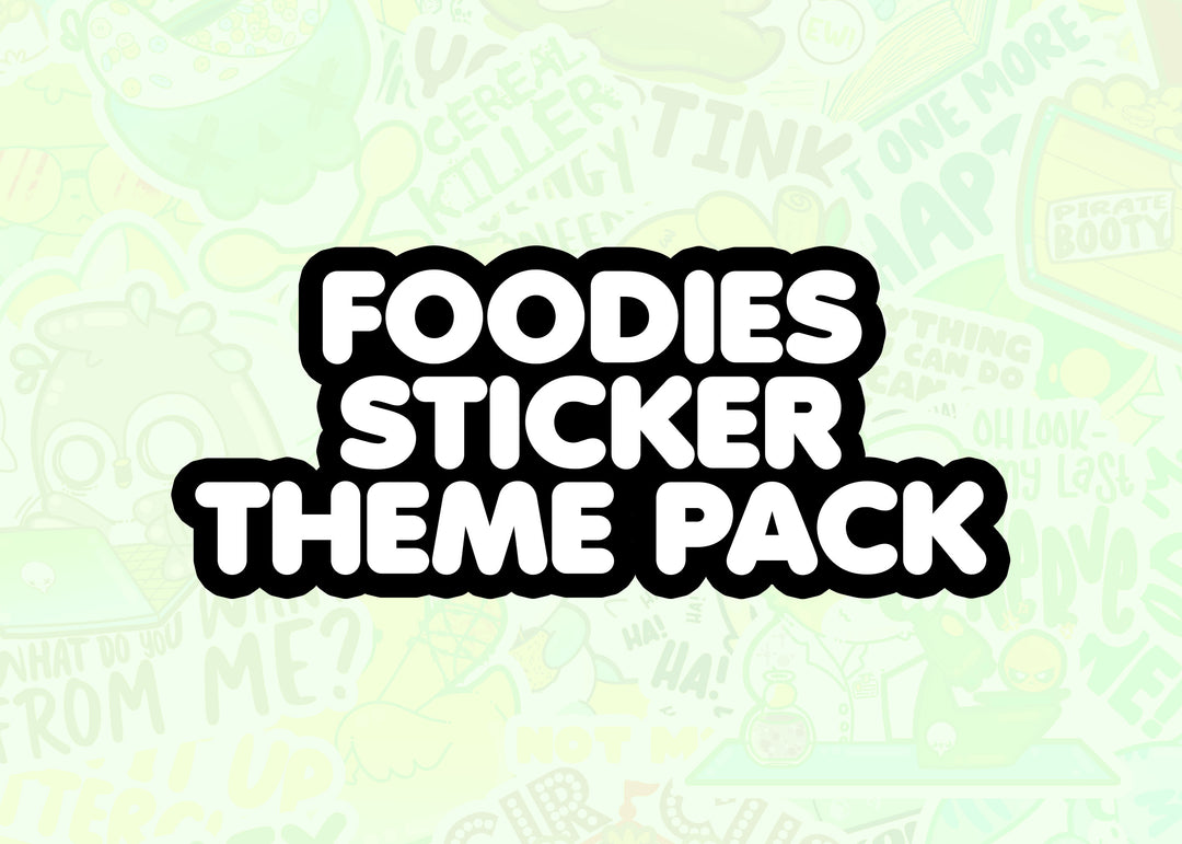 Foodies Themed Pack - ChubbleGumLLC