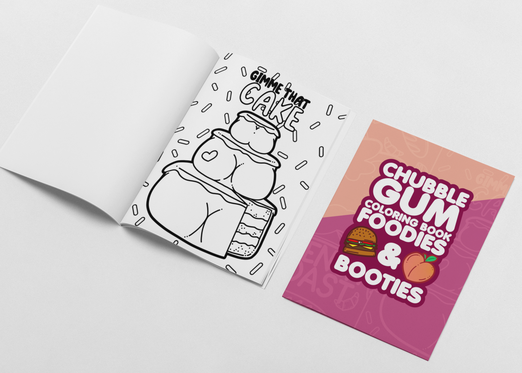 All 4 Coloring Books Bundle – ChubbleGumLLC