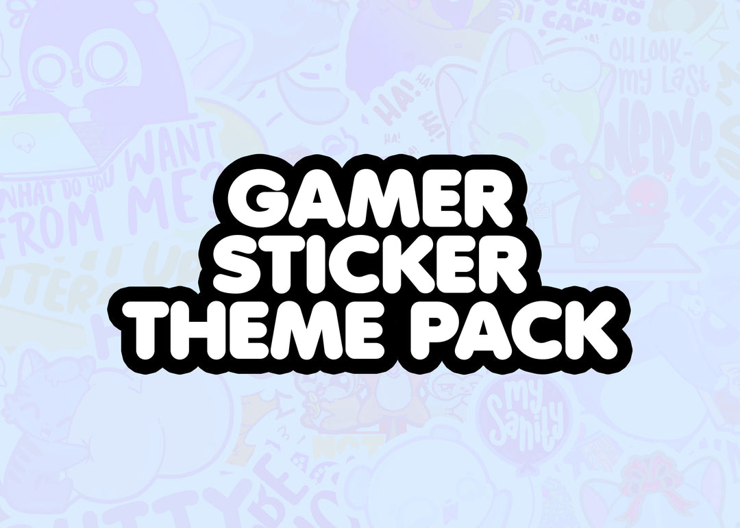 Gamer Themed Pack - ChubbleGumLLC