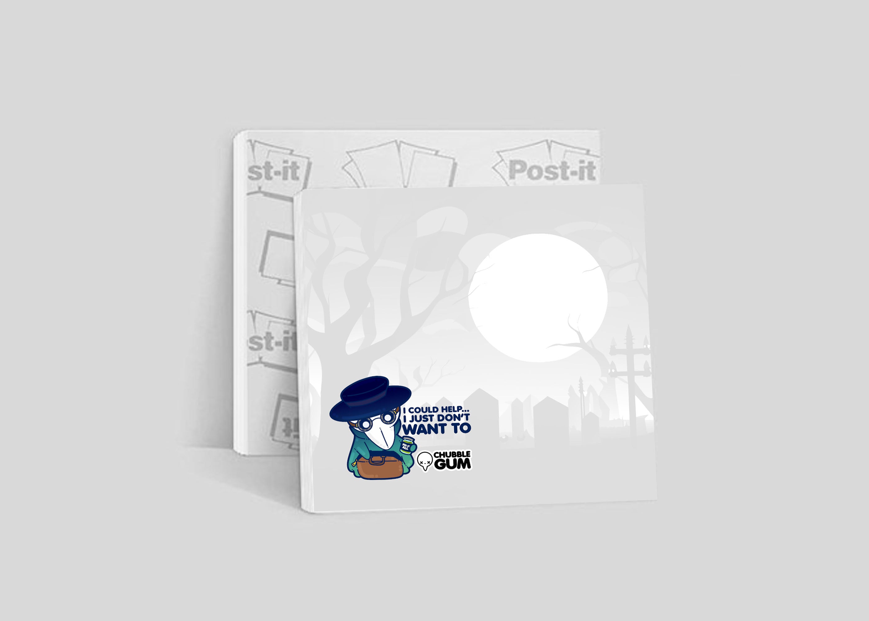 Sticky Note - I Could Help, I Just Don't Want To