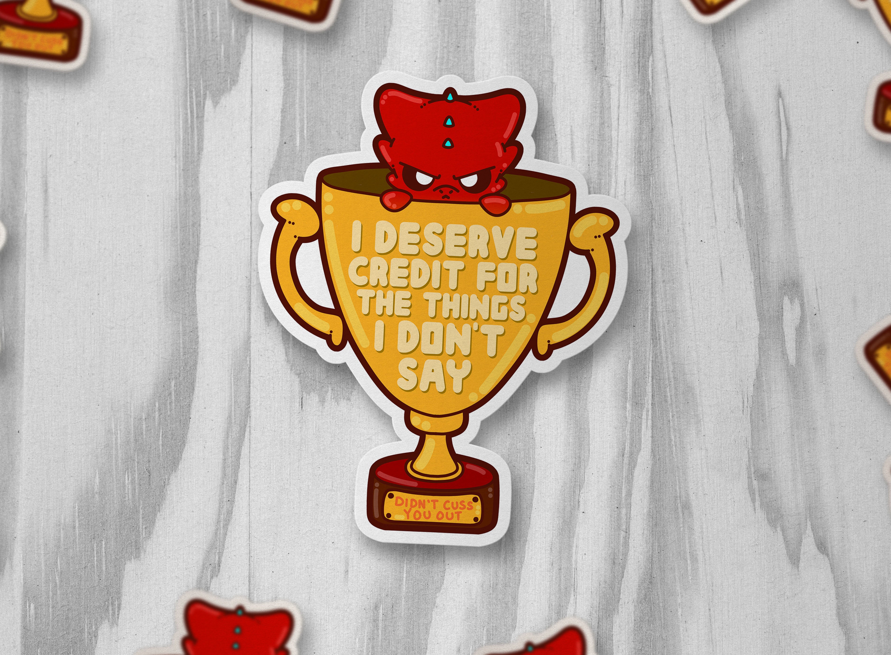 I Deserve Credit For The Things I Don't Say