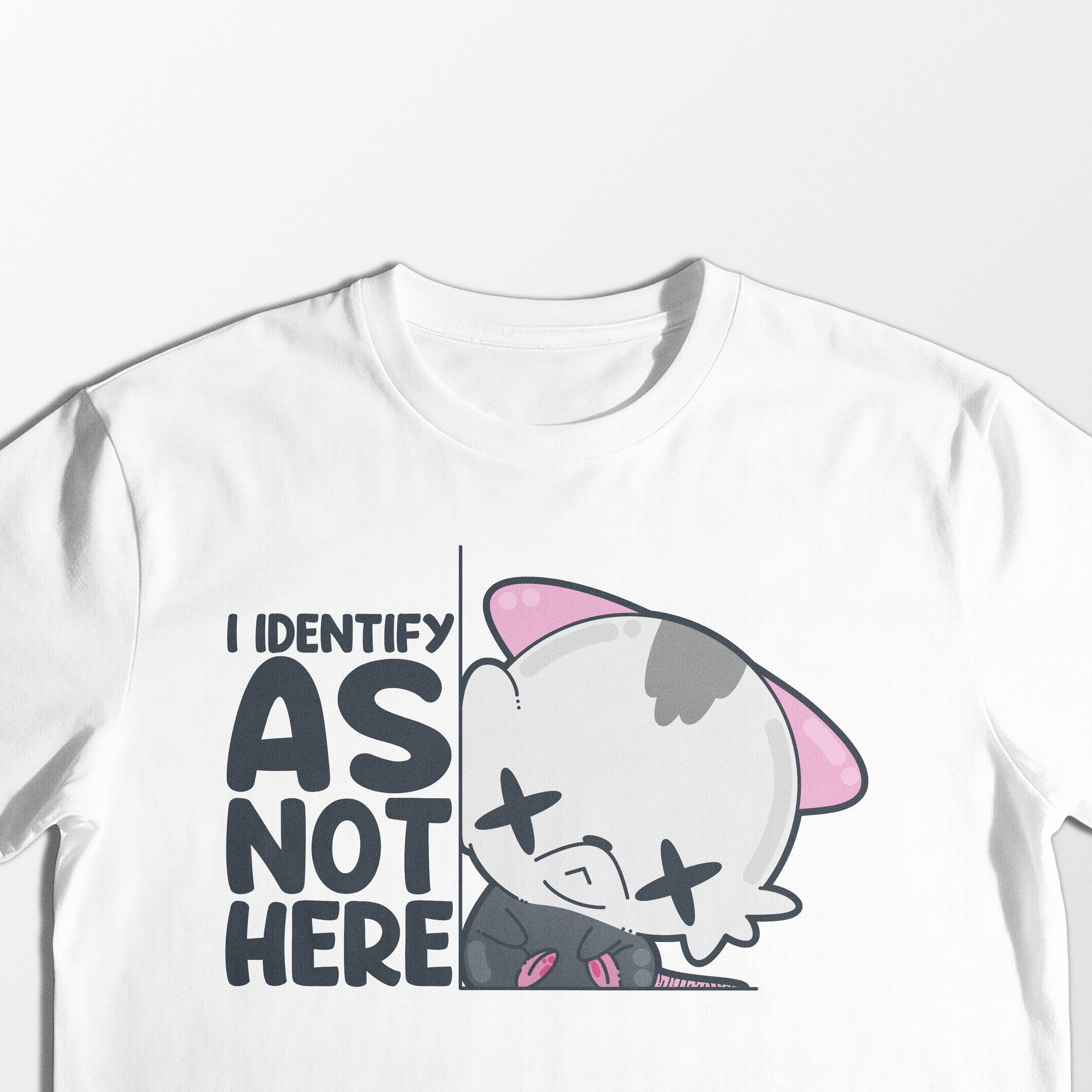 I Identify As Not Here - Tee