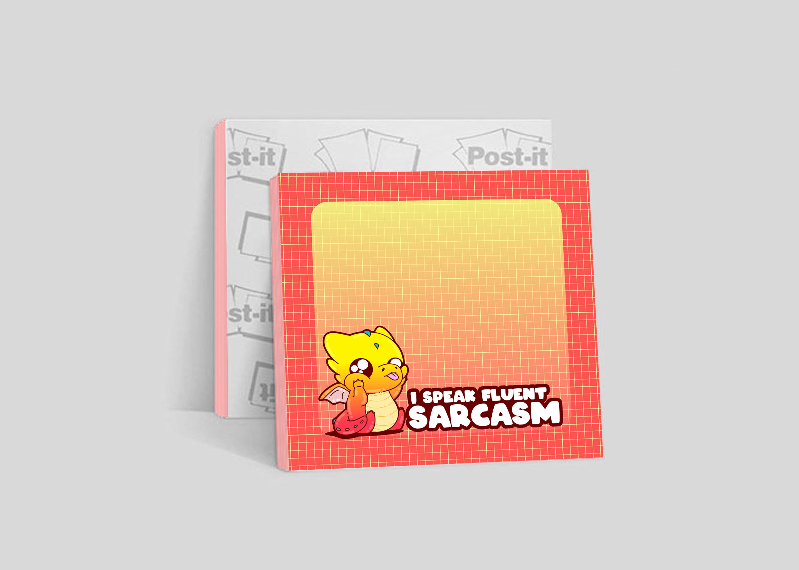 Sticky Note - I Speak Fluent Sarcasm