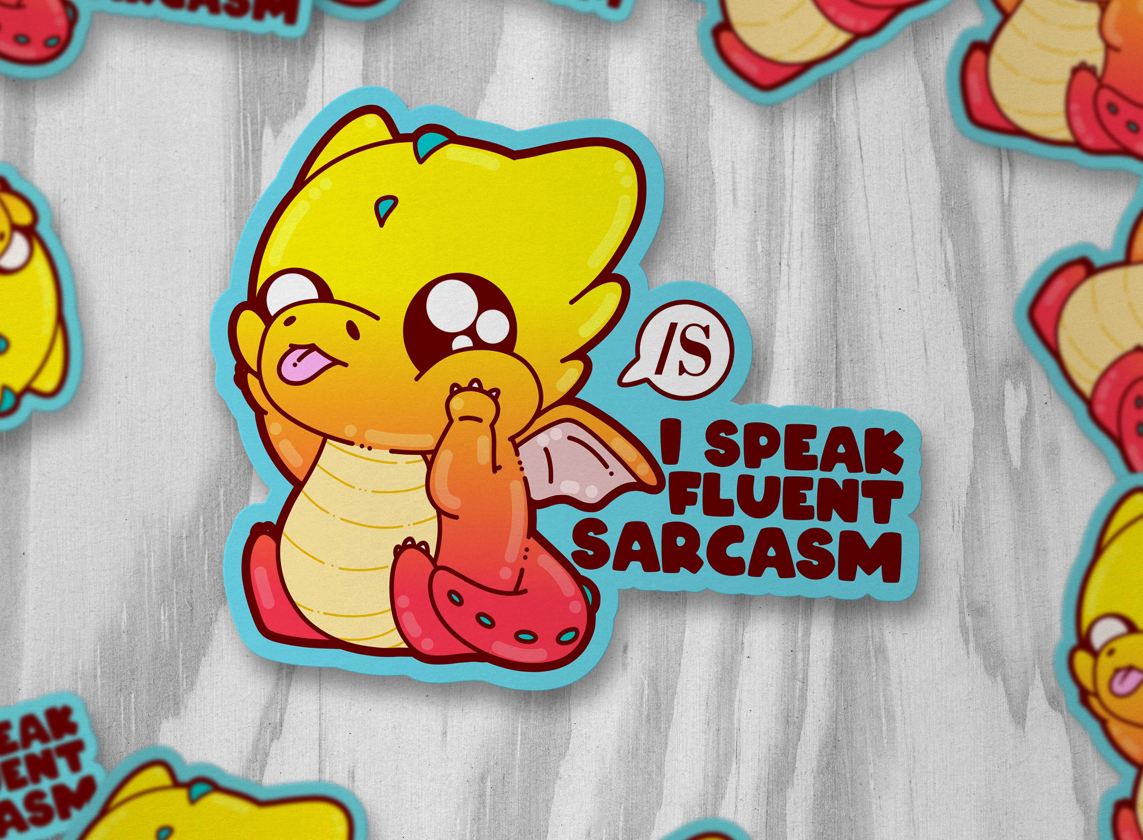 I Speak Fluent Sarcasm - ChubbleGumLLC