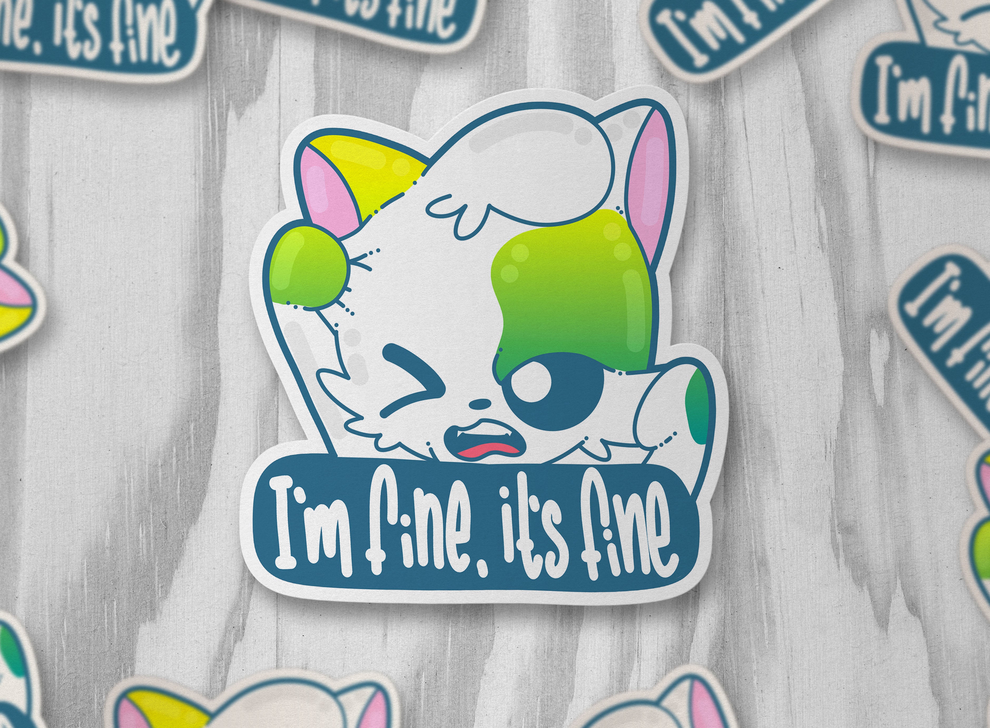 I'm Fine, It's Fine - ChubbleGumLLC