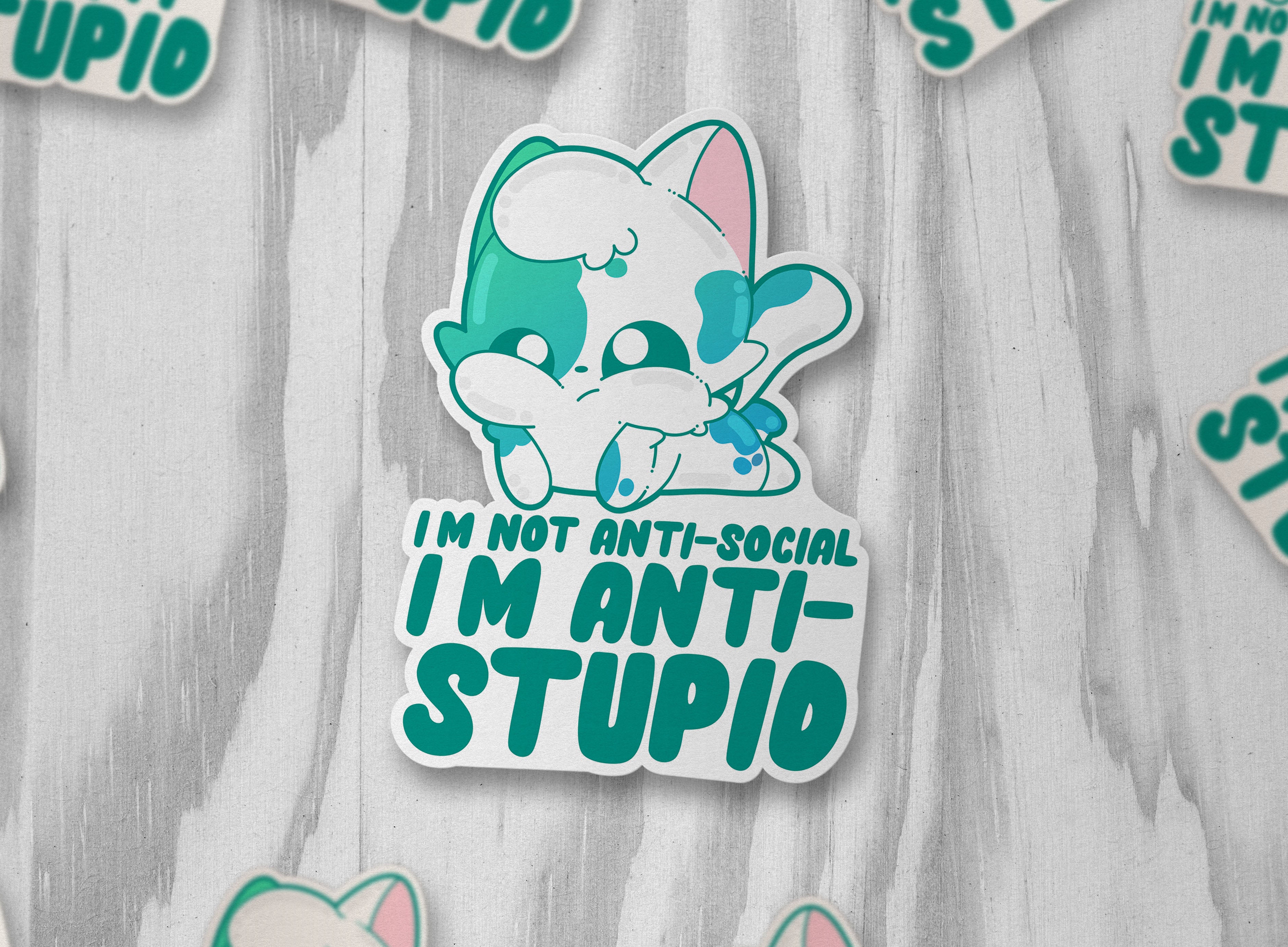 I'm Not Anti-social (I'm Anti-Stupid)
