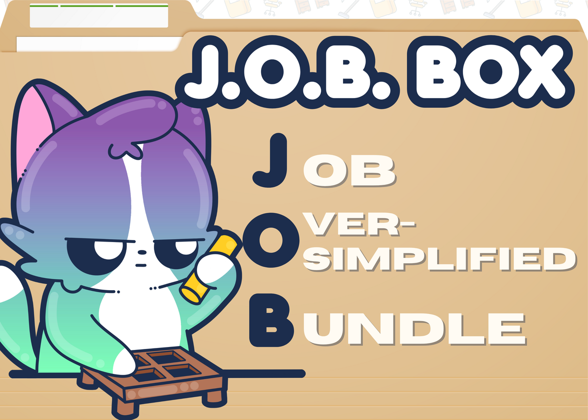 The J.O.B. Box – Job Oversimplified Bundle Box – ChubbleGumLLC