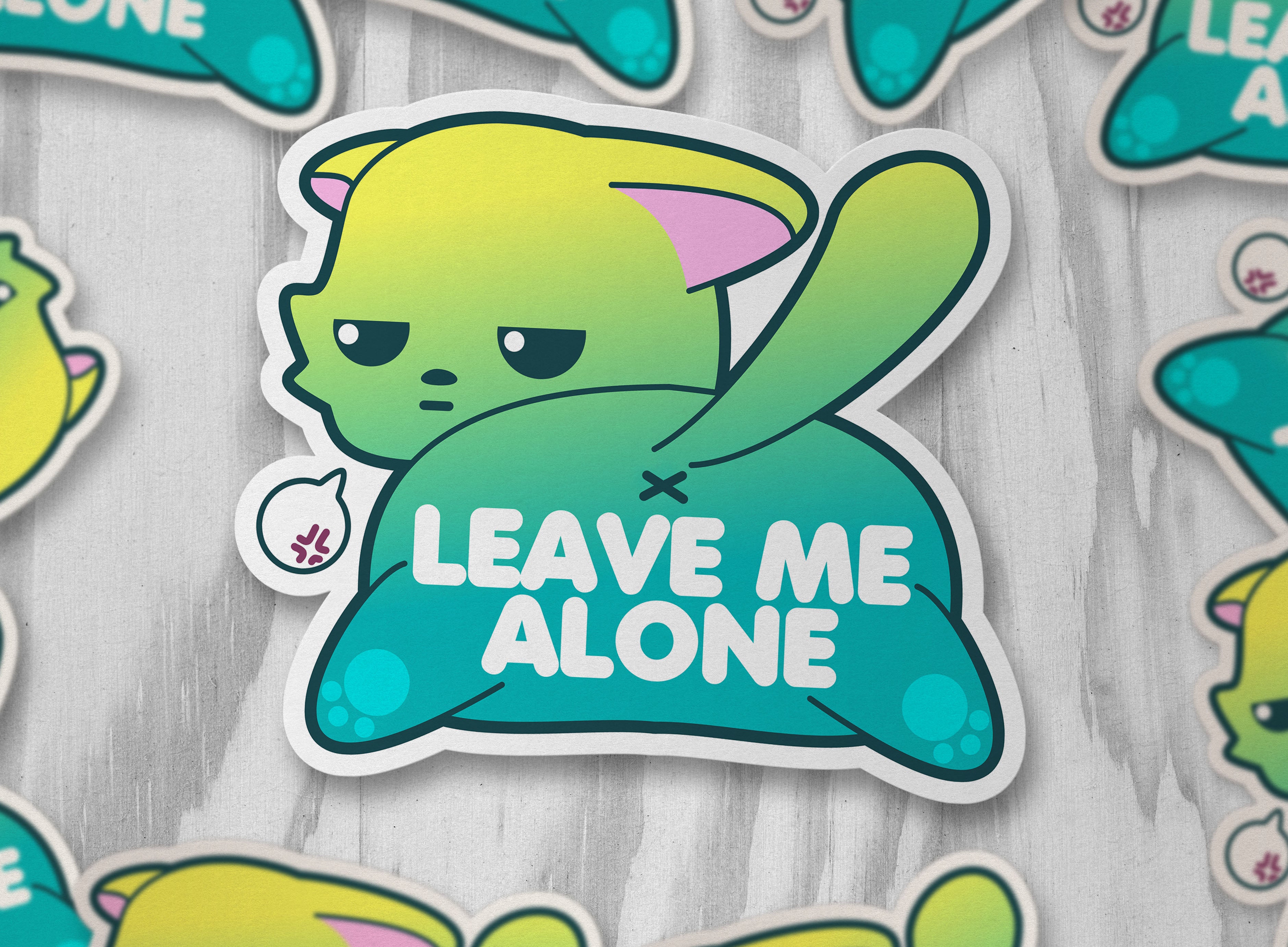 Leave Me Alone - ChubbleGumLLC