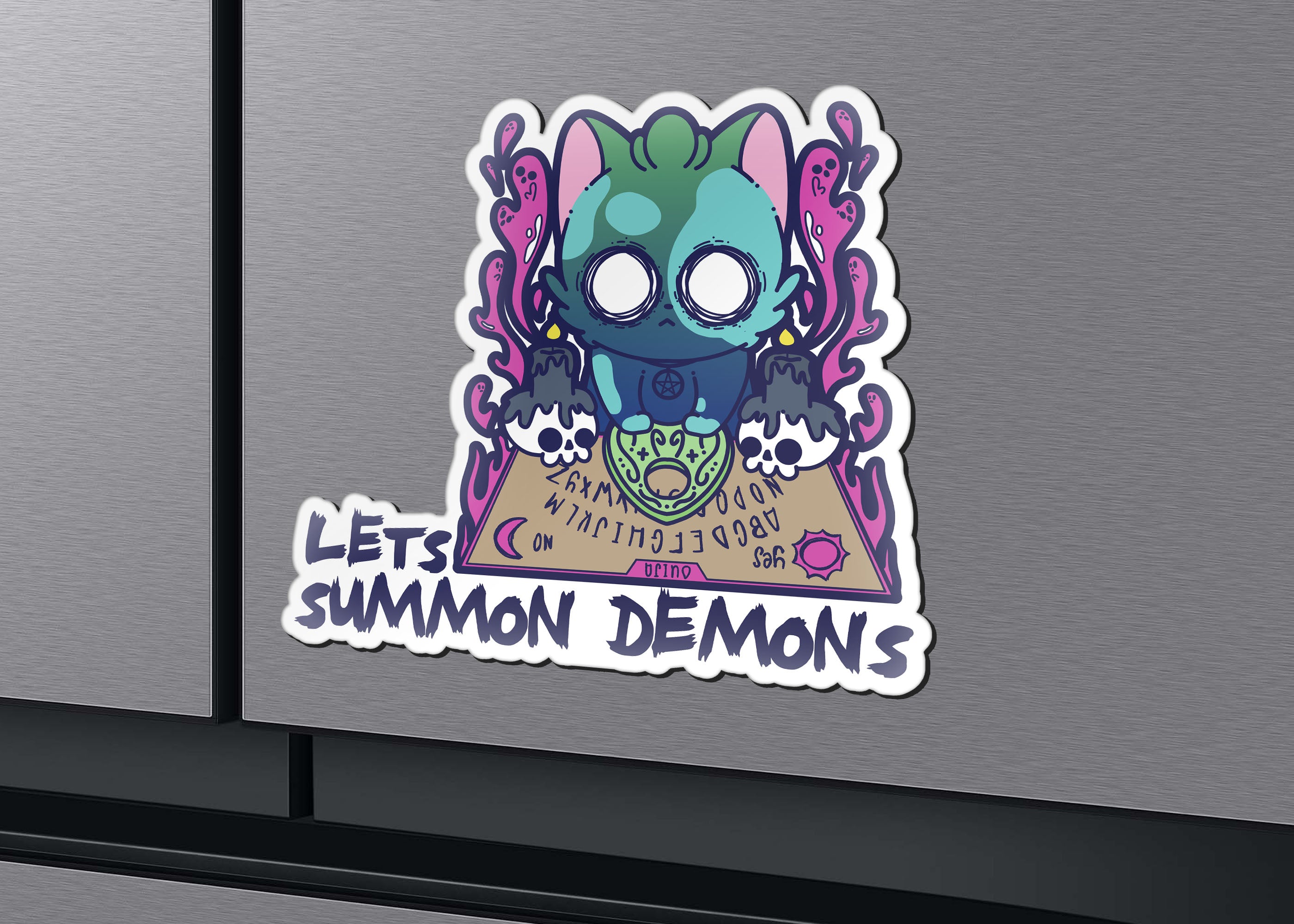 Magnet - Let's Summon Demons - ChubbleGumLLC