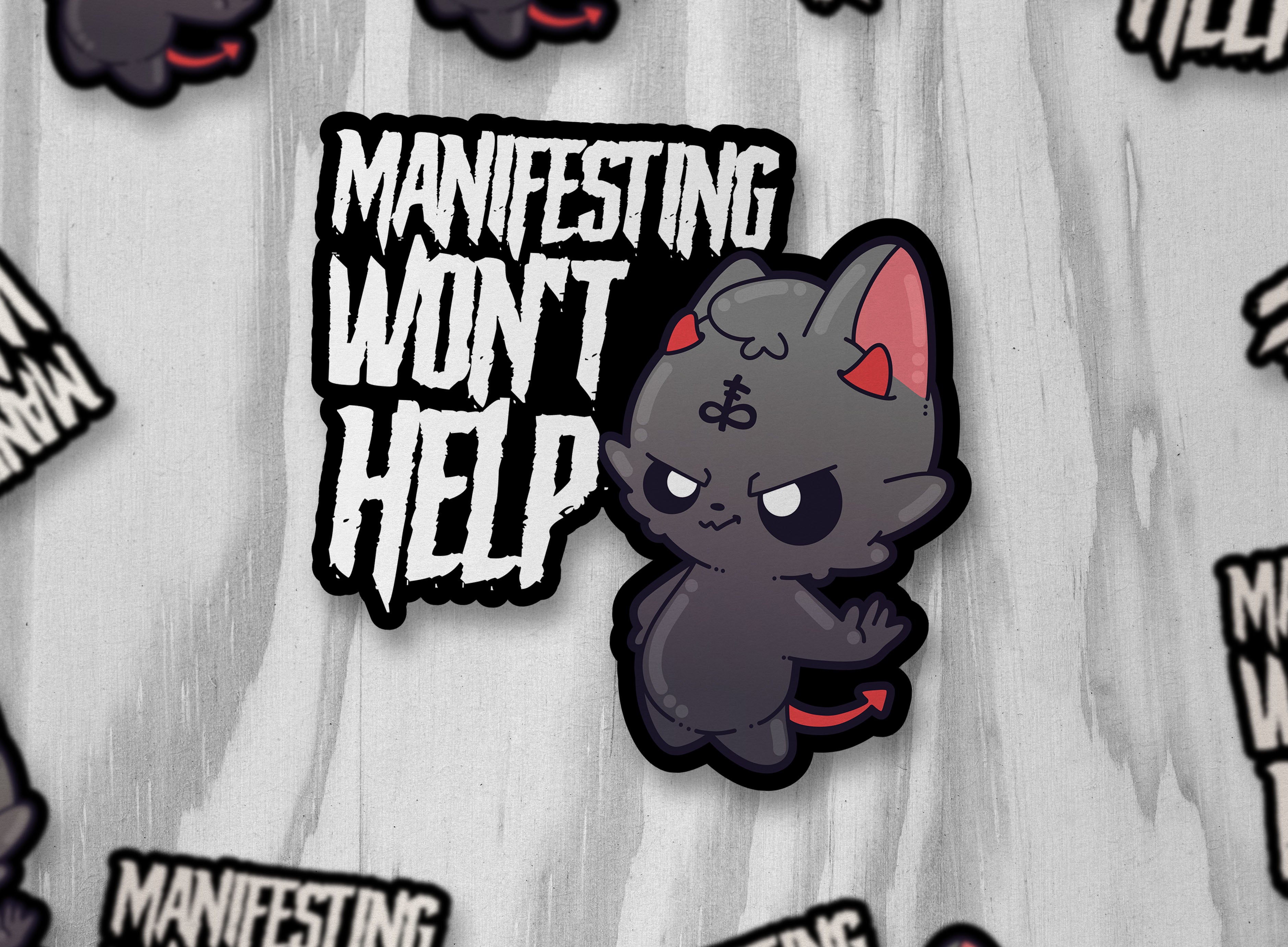 Manifesting Won't Help