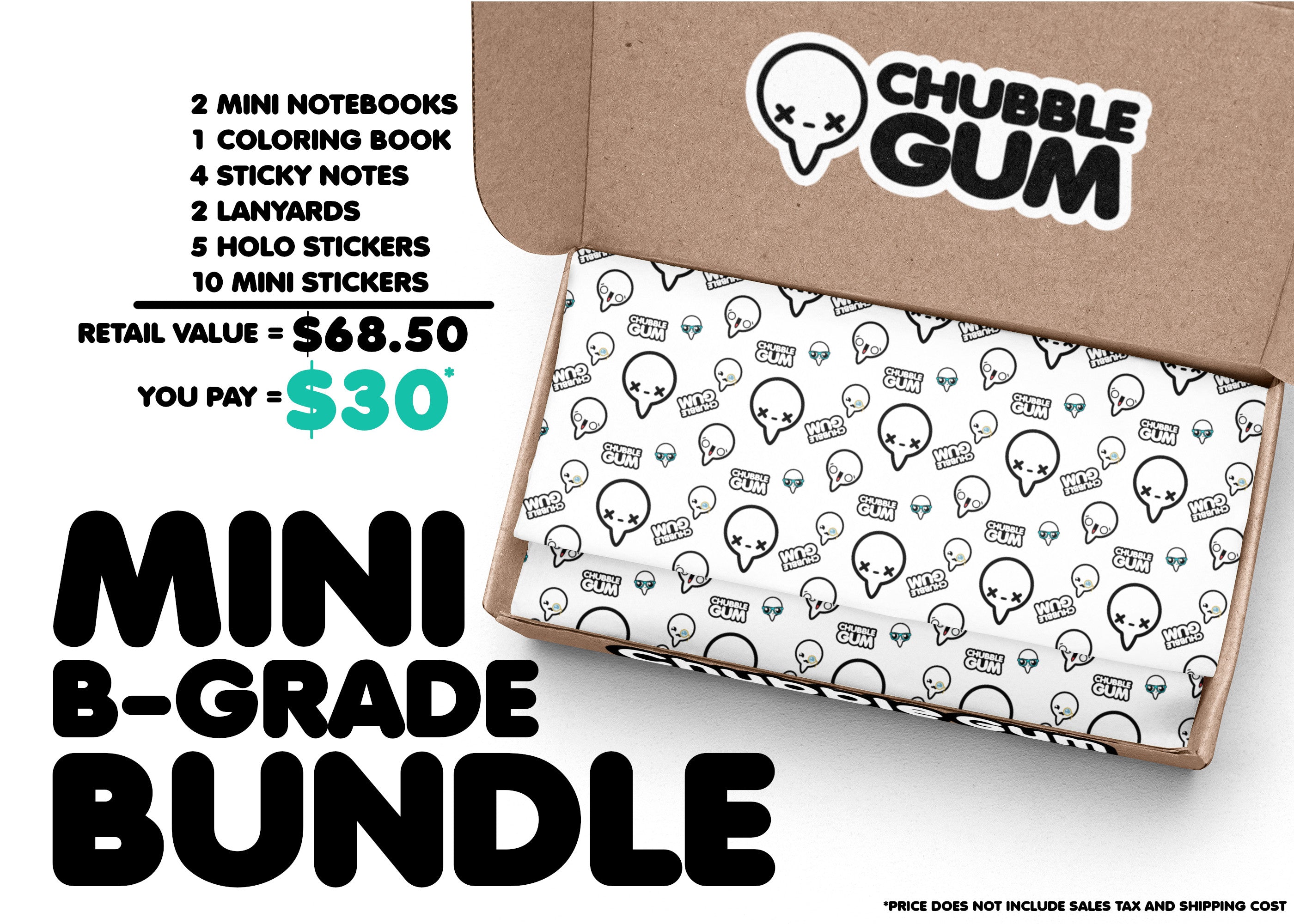 Mini B-Grade Bundle - ChubbleGumLLC