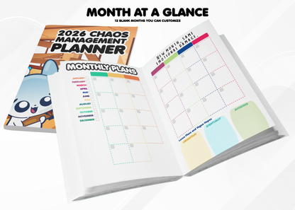 2026 Chaos Management Planner