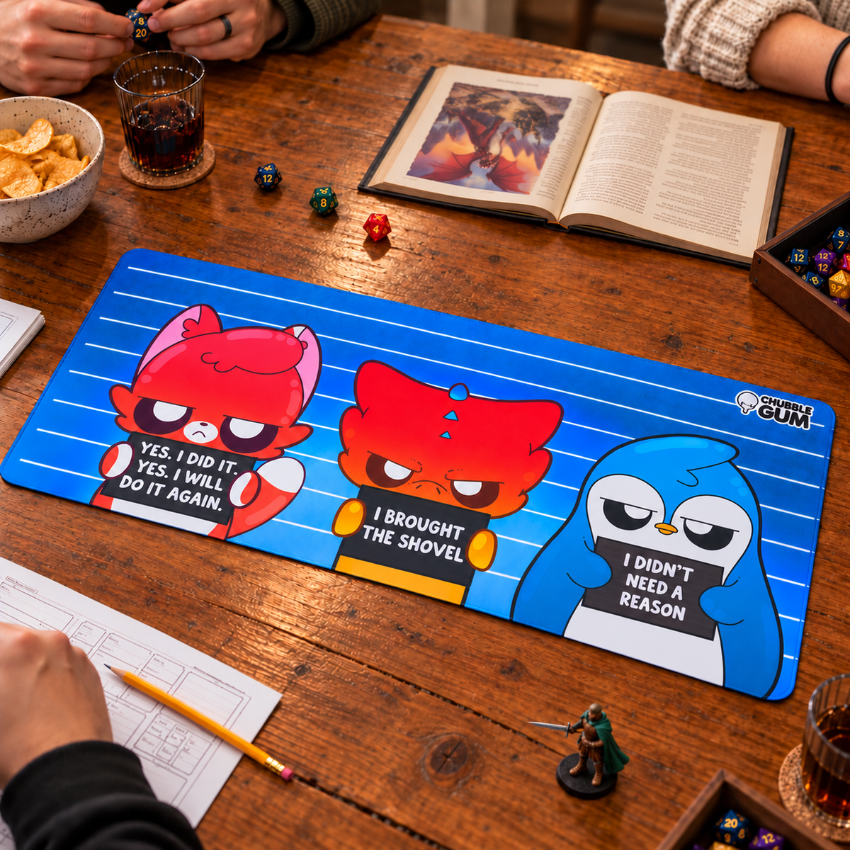 Mug Shot Gaming Mat