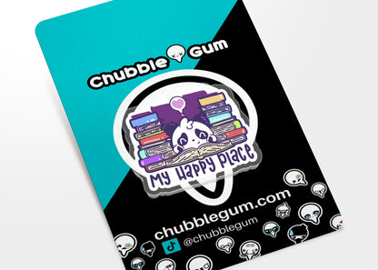 Acrylic Pin - My Happy Place - ChubbleGumLLC