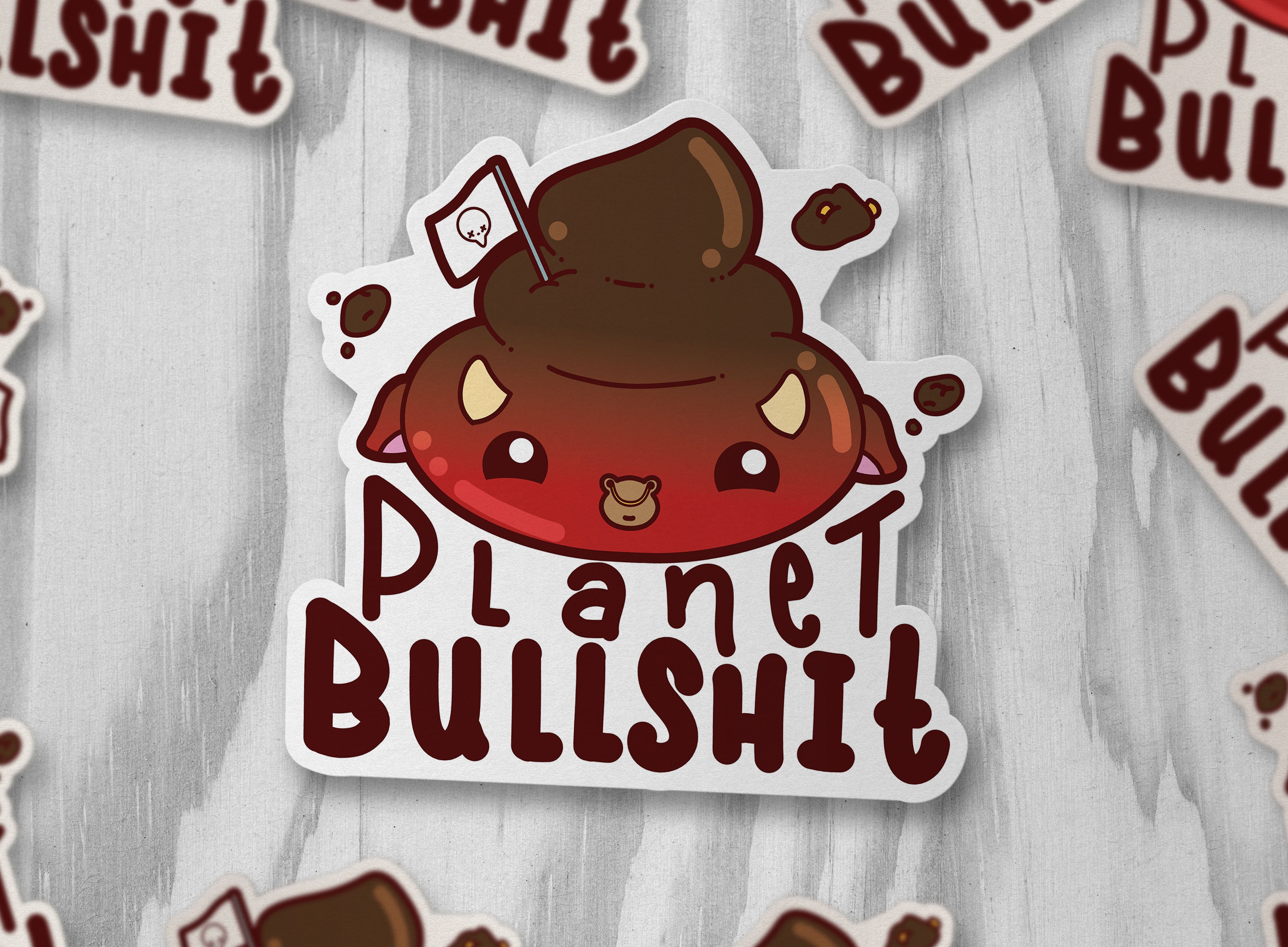 Planet Bullshit - ChubbleGumLLC