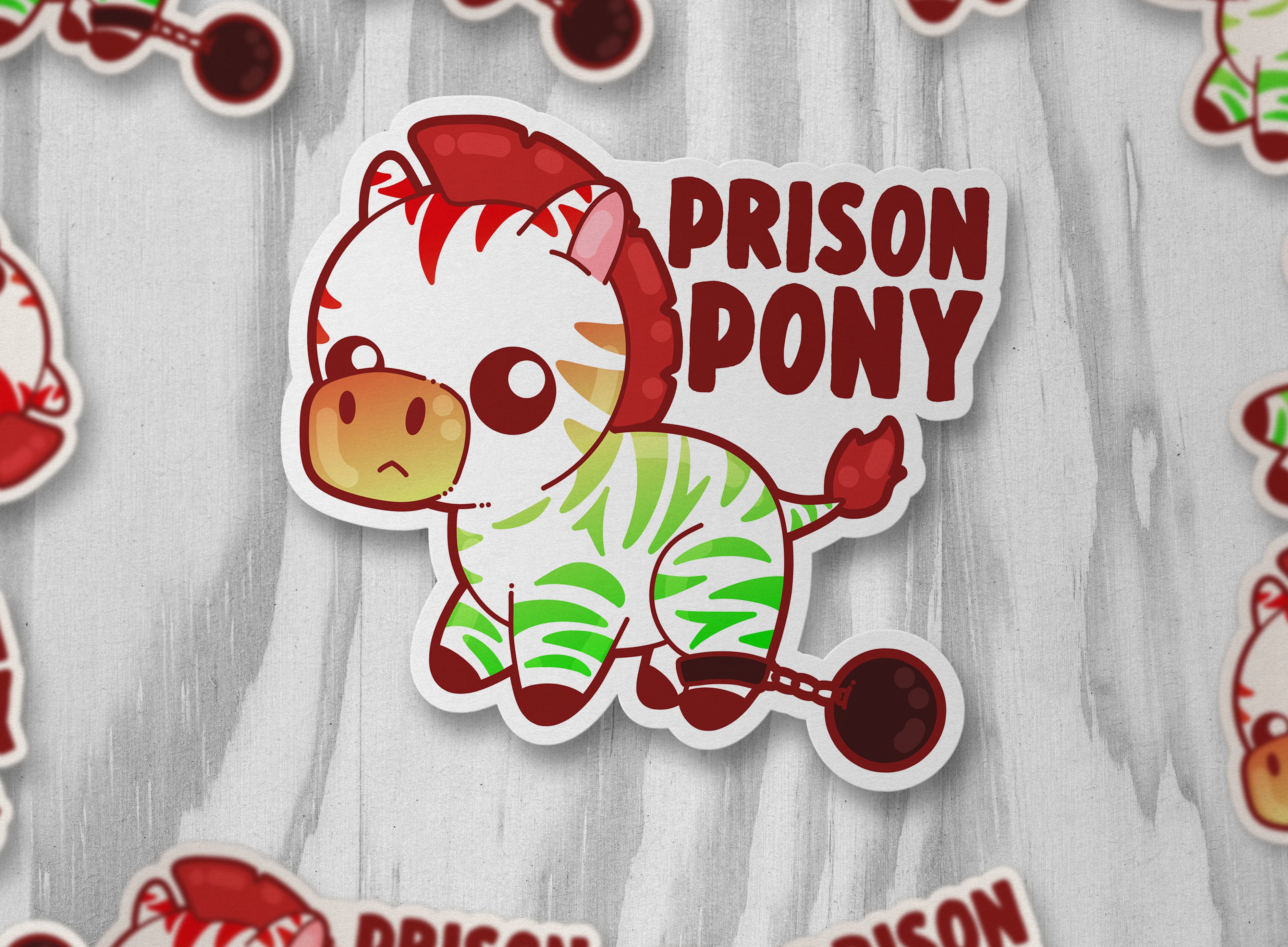 Prison Pony - ChubbleGumLLC