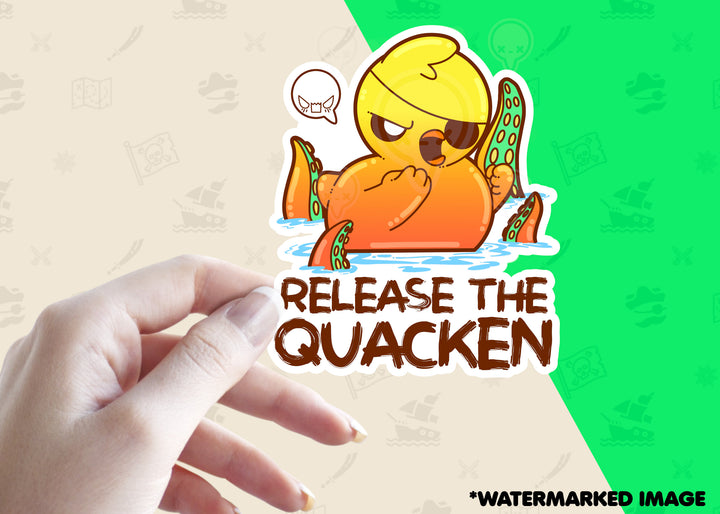 Release the Quacken - ChubbleGumLLC